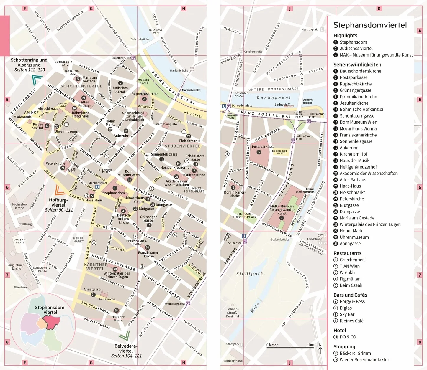 Vis-à-Vis Reiseführer Wien: Mit wetterfester Extra-Karte und detailreichen 3-D-Illustrationen. Von Reisenden. Für Reisende.