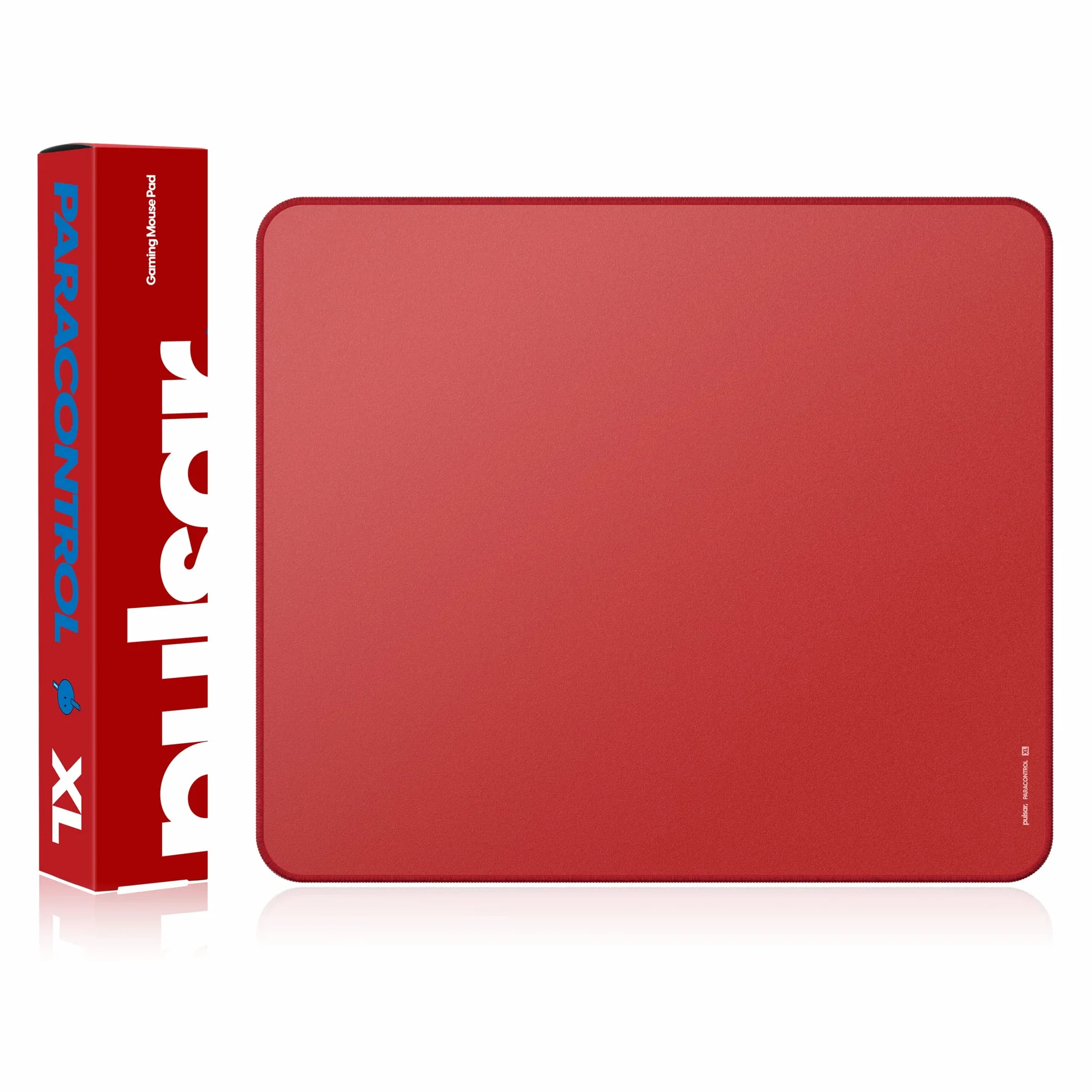 Pulsar - Paracontrol XL (rozszerzony rozmiar) poziom e-sportowy premium gamingowa podkładka pod mysz V2 - podkładka o średniej i wysokiej prędkości, zszyta krawędź, trwała, hybrydowa górna