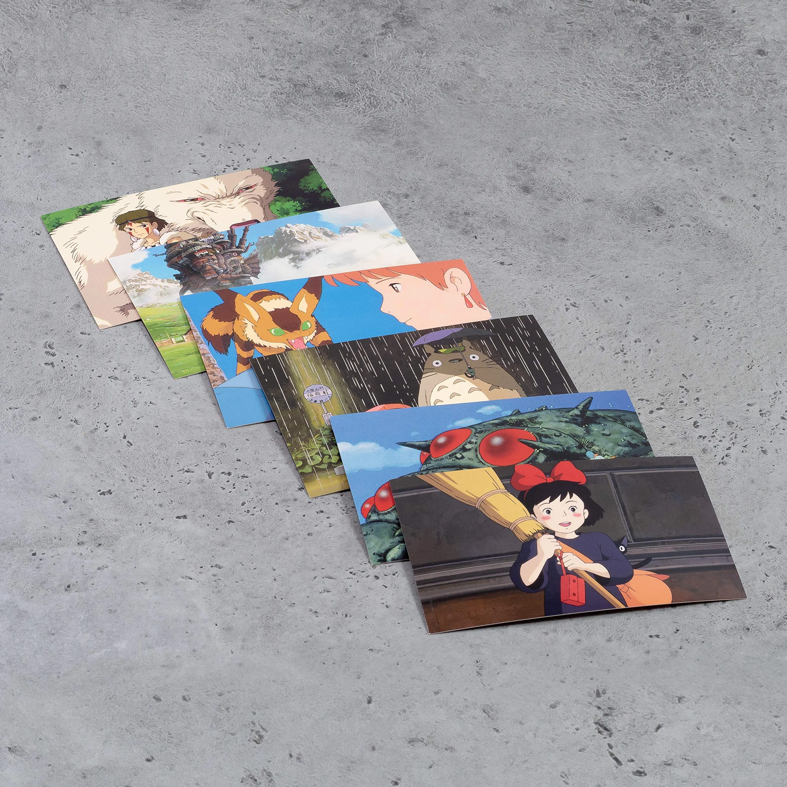 Studio Ghibli 100 postcards: Final frames from the motion pictures
