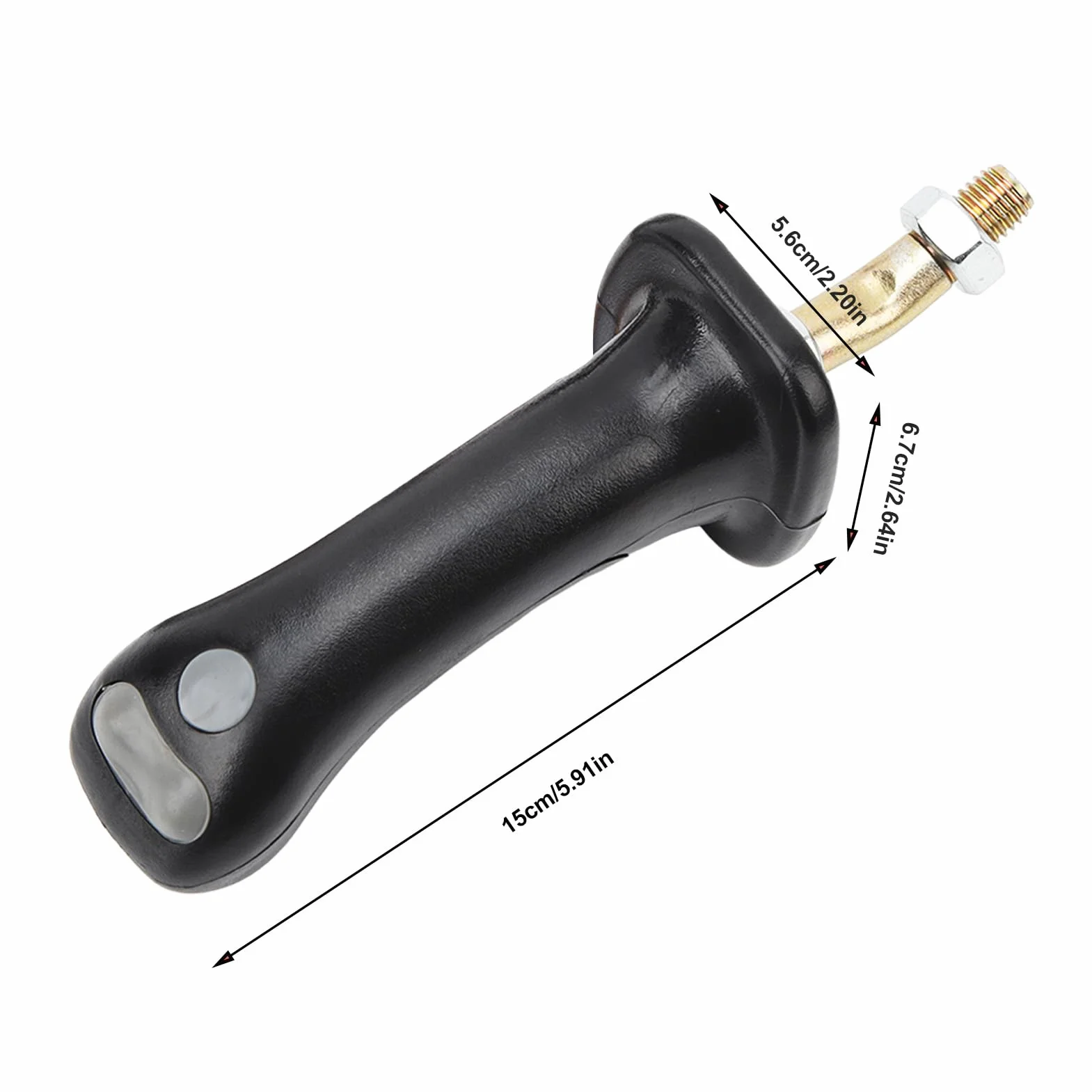 Joystick Koparki 3-przyciskowy Doosan DH DX150 215 225 300 370-9C Stop Aluminium