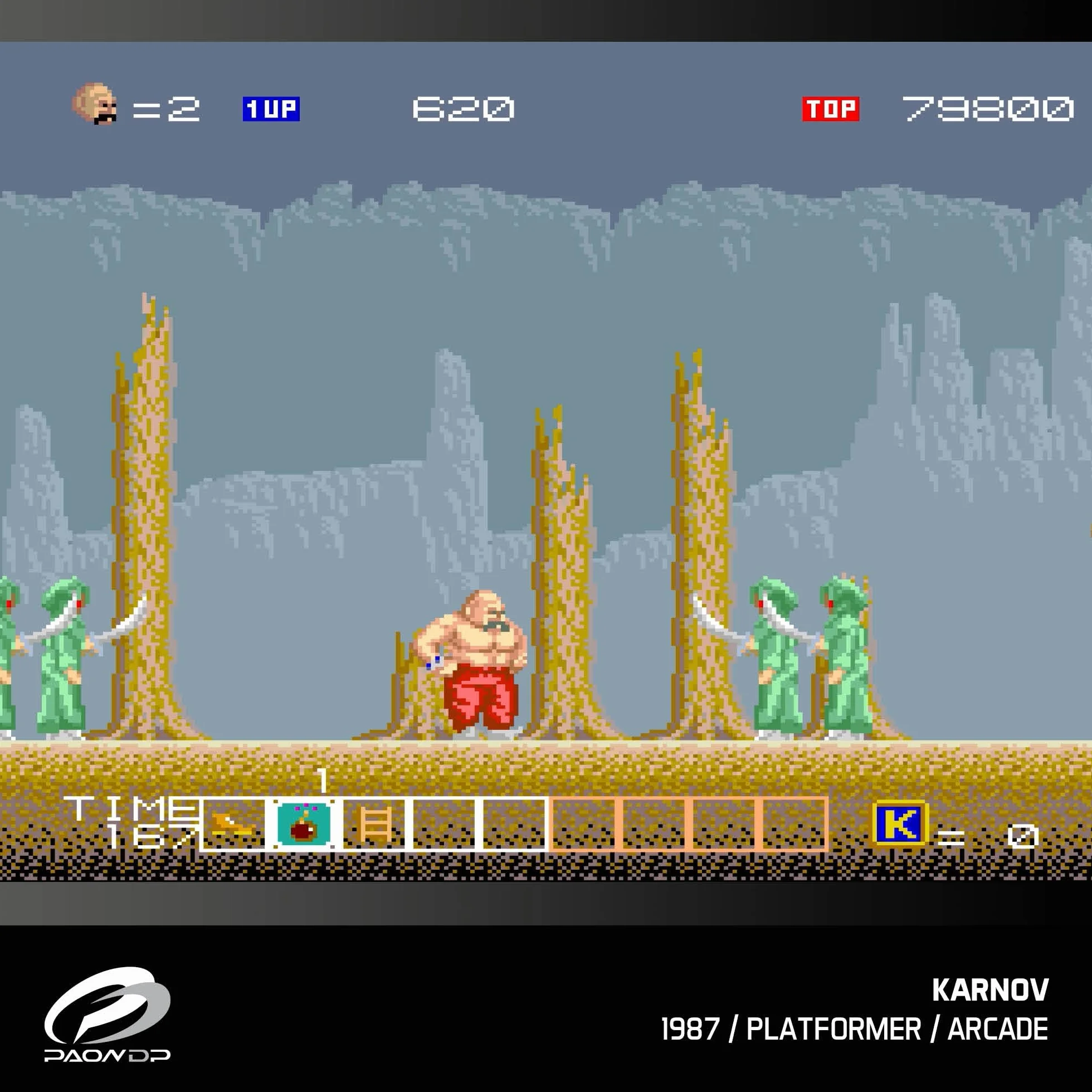 Evercade Windjammers, Karnov & Friends