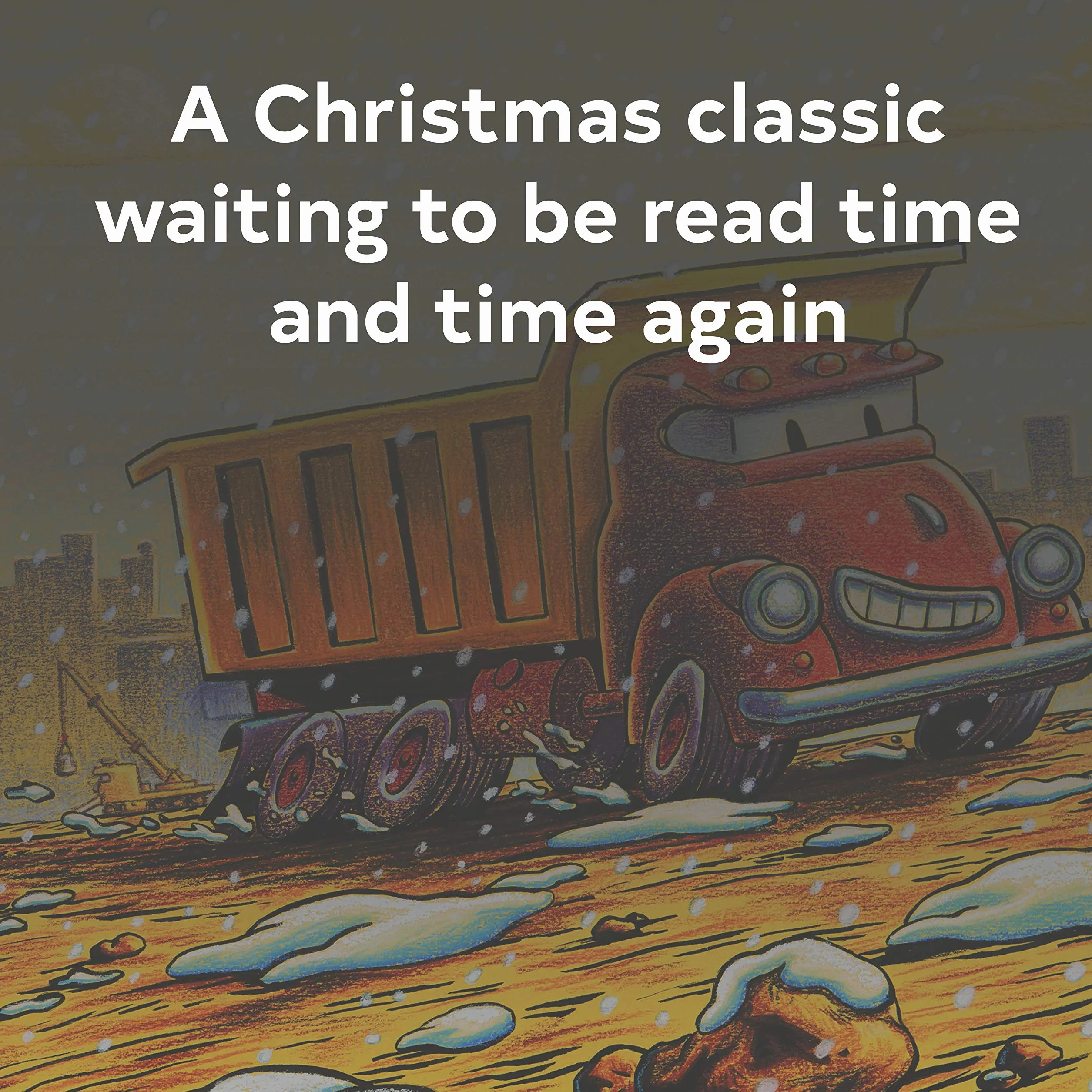 Construction Site on Christmas Night: (Christmas Book for Kids, Children's Book, Holiday Picture Book)