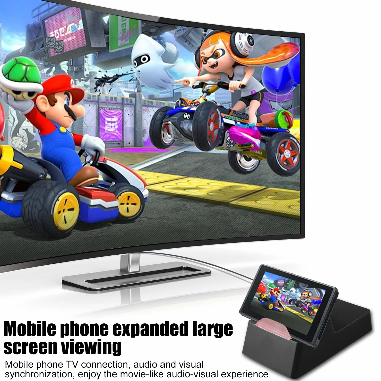 Stacja dokująca do Nintendo Switch/OLED 4K HDMI USB 3.0 Type-C