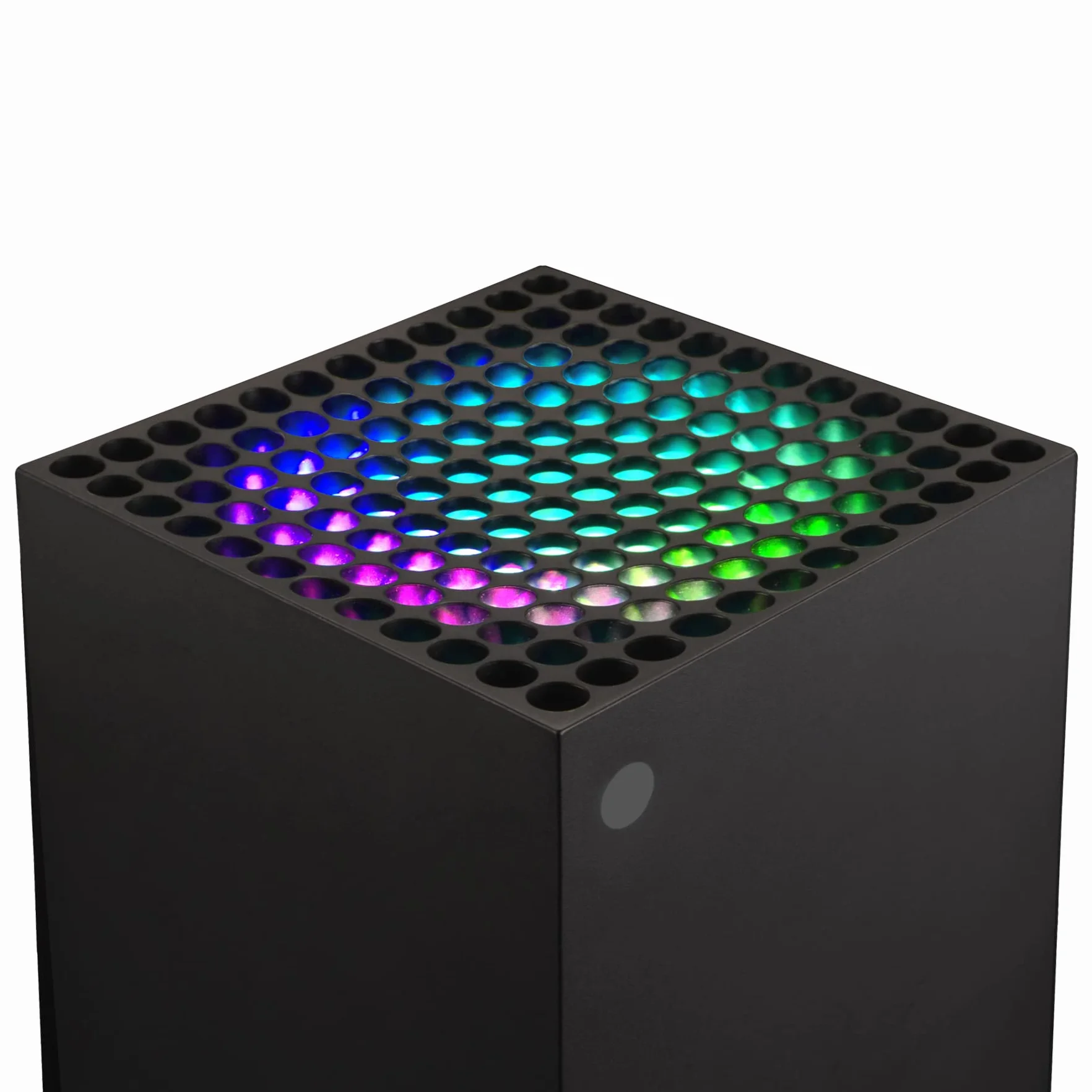 eXtremeRate PlayVital RGB LED Kit do Xbox Series X Konsole Fan Vent,7 Kolory 29 Efekty DIY Akcesoria Dekoracyjne Elastyczne Taśmy Świetlne Zestaw do Xbox Series X Console Fan z IR Remote