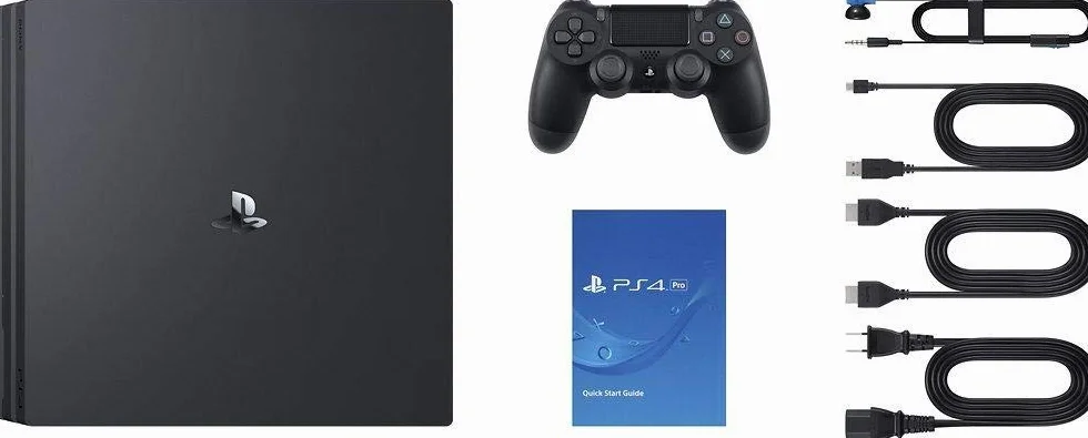 PlayStation 4 Pro - Konsole (1 TB, schwarz, Pro, Modell: CUH-7216B)