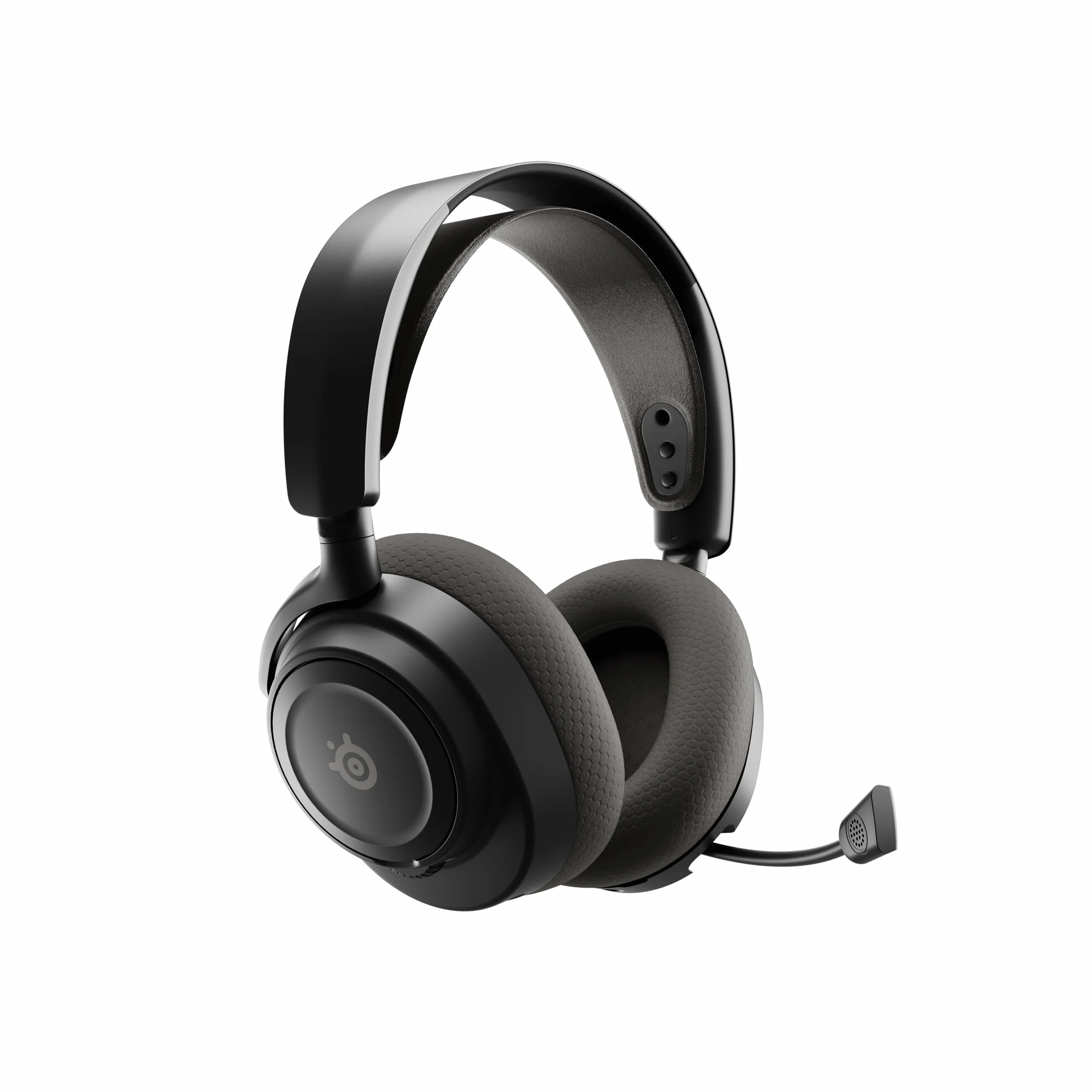 SteelSeries Arctis Nova 7 Wireless Gen 2 do gier, 50H, przetworniki magnetyczne neodymowe, 2,4 GHz/Bluetooth, PC, PS5, Switch, mobile