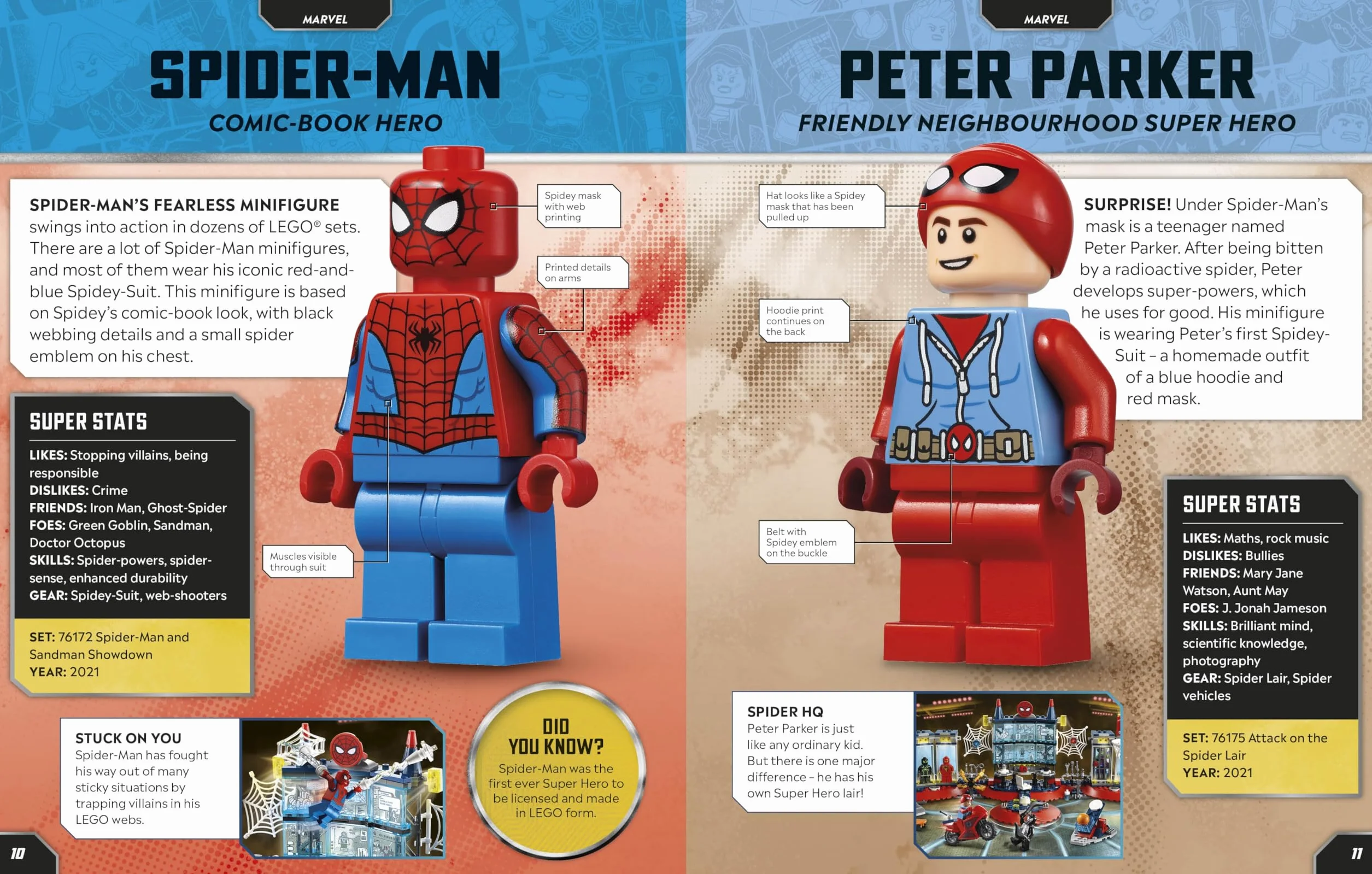 LEGO Marvel Character Encyclopedia: With Exclusive Captain America Minifigure