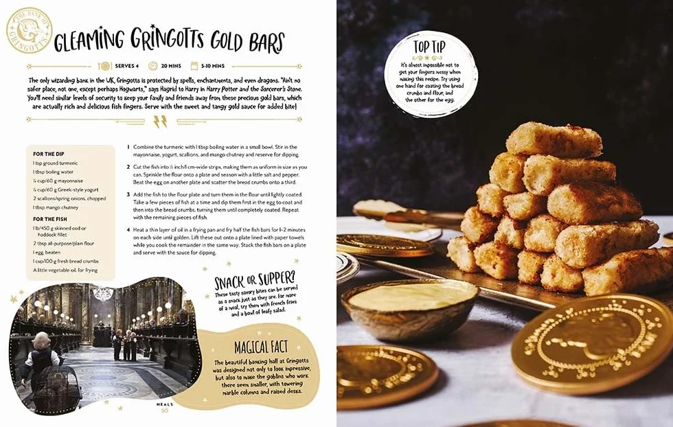 Official Harry Potter Cookbook (40+ Recipes Inspired by the Films)