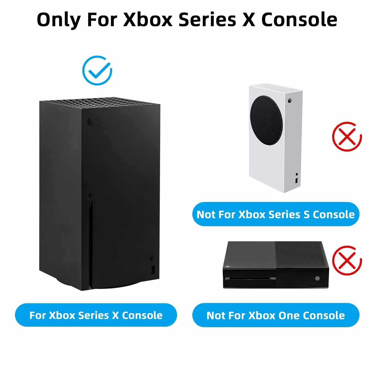 Mcbazel Magnetyczne inteligentne okłady ochronne do konsoli Xbox Series X, wysokiej jakości akcesoria ze skóry PU i miękka wyściółka wewnętrzna - szary kamuflaż