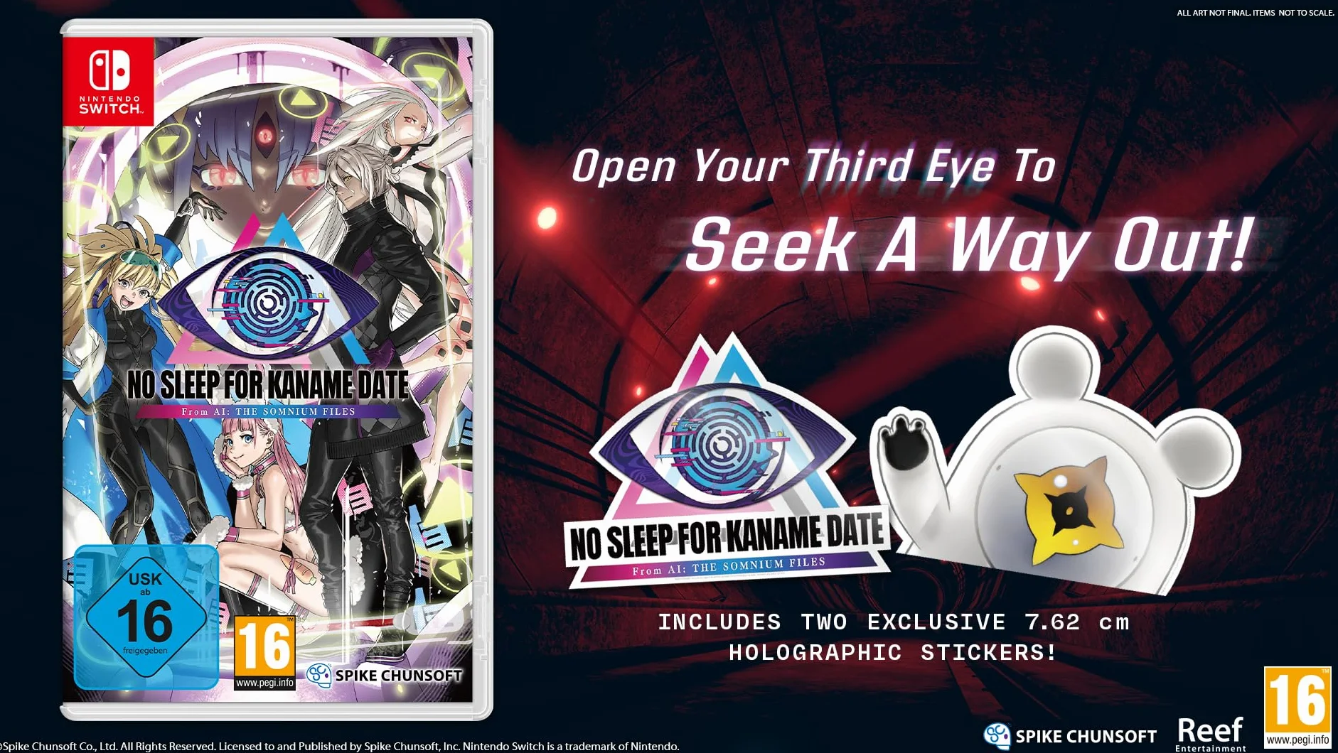 No Sleep For Kaname Date - From AI: THE SOMNIUM FILES Aiba Edition /Switch