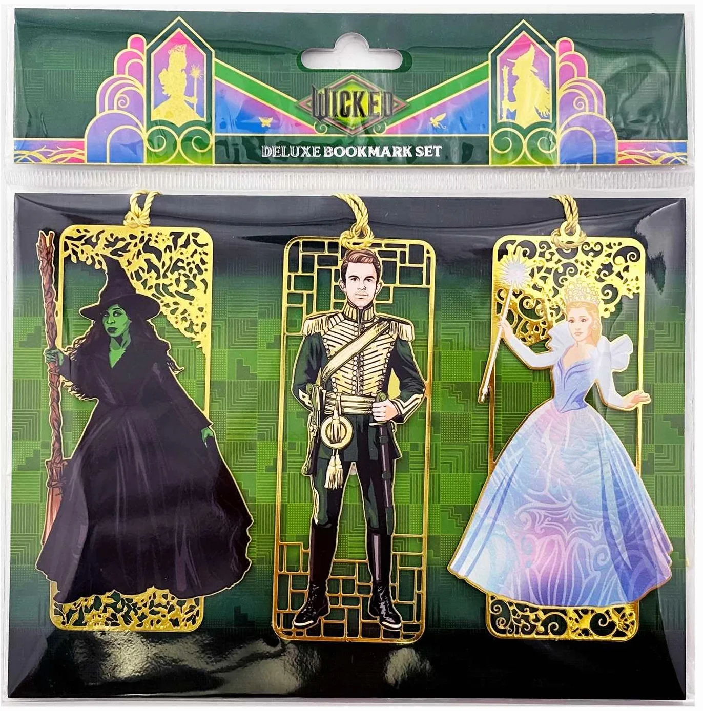 Wicked Deluxe Bookmark Set (Set of 3)