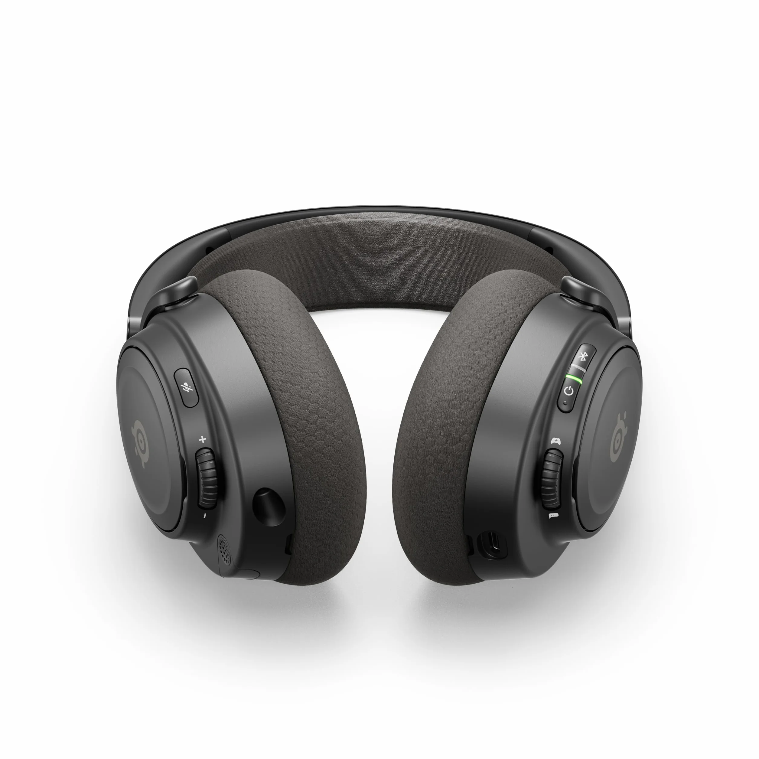 SteelSeries Arctis Nova 7 Wireless Gen 2 do gier, 50H, przetworniki magnetyczne neodymowe, 2,4 GHz/Bluetooth, PC, PS5, Switch, mobile