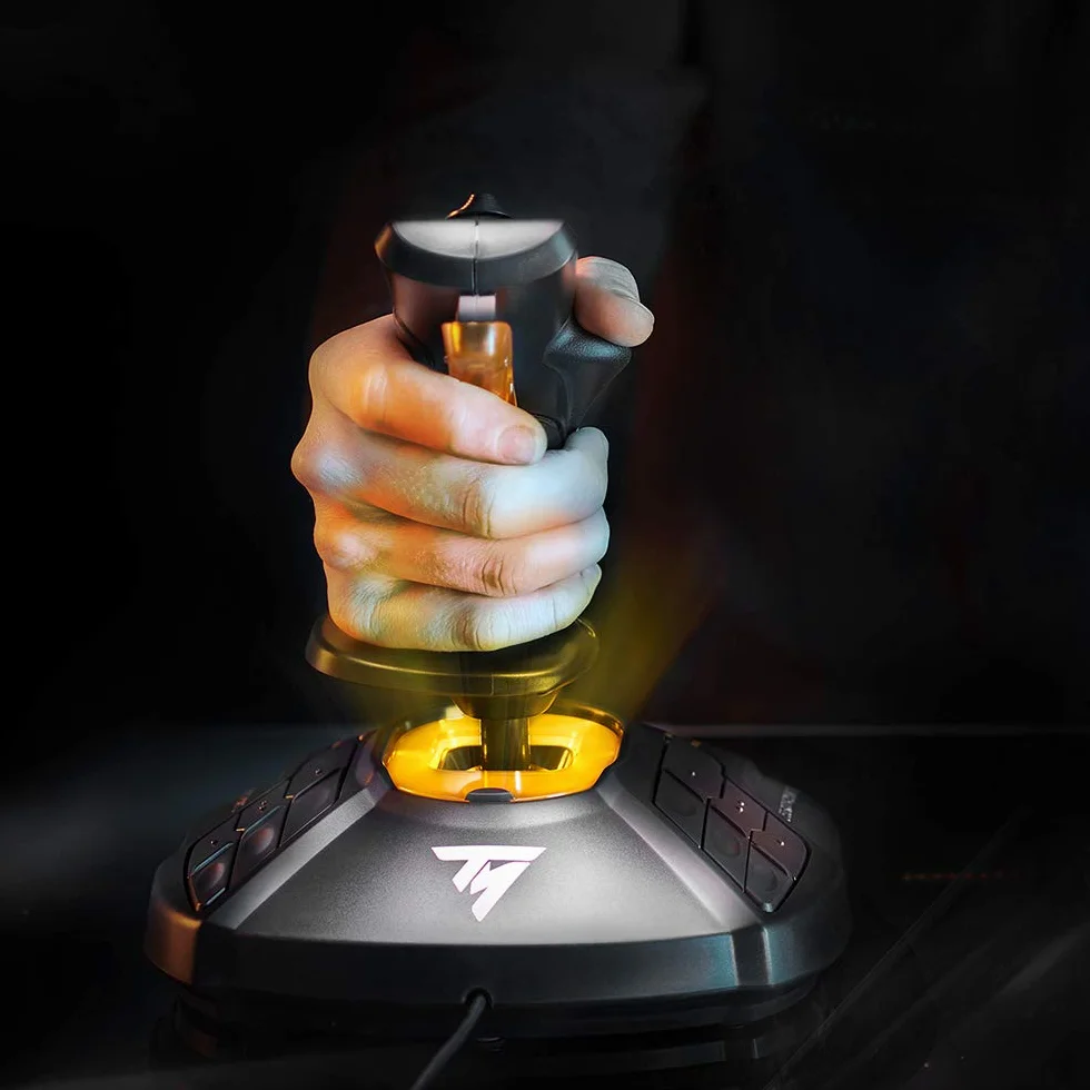 Thrustmaster T16000M FCS - Ambidextralny system sterowania lotem z technologią H.E.A.R.T HallEffect AccuRate dla PC
