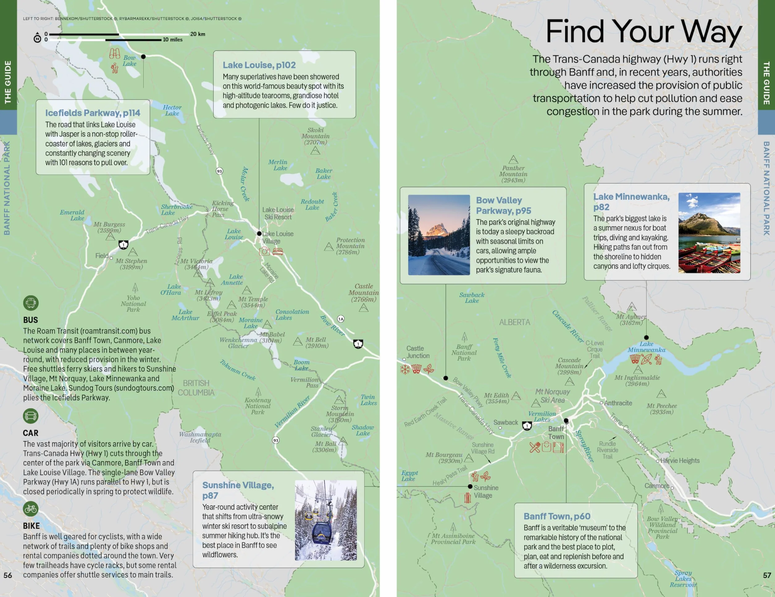 Banff, Jasper and Glacier National Parks 7ed -anglais-: Detailed Itineraries Travel Like a Local Insider Tips Covers Banff, Jasper, Glacier, Waterton Lakes, and More
