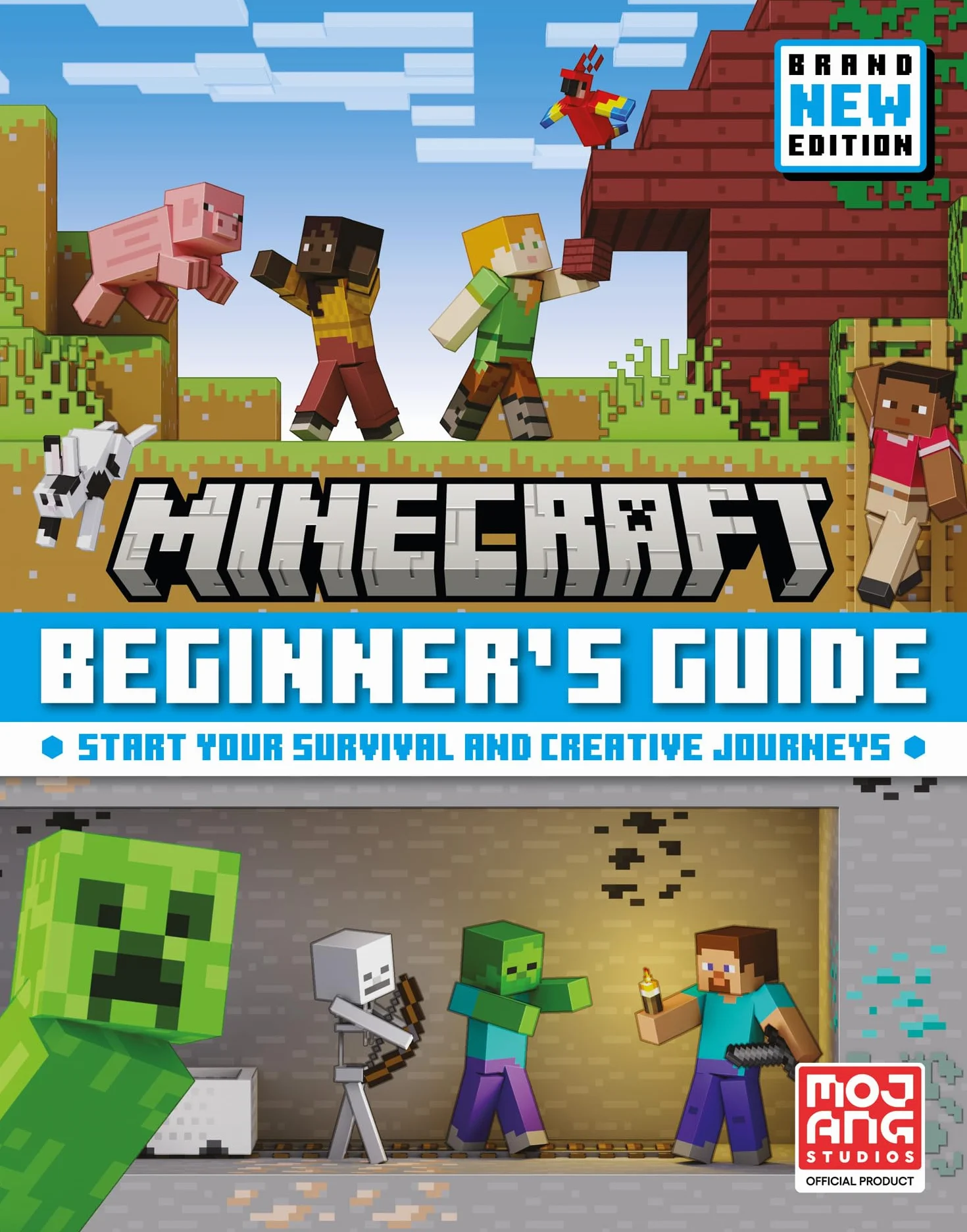 Minecraft Beginner’s Guide All New edition: All-new and improved Official Minecraft guide for kids into gaming. The perfect gift for children aged 7, 8, 9, 10, 11. New for 2024!