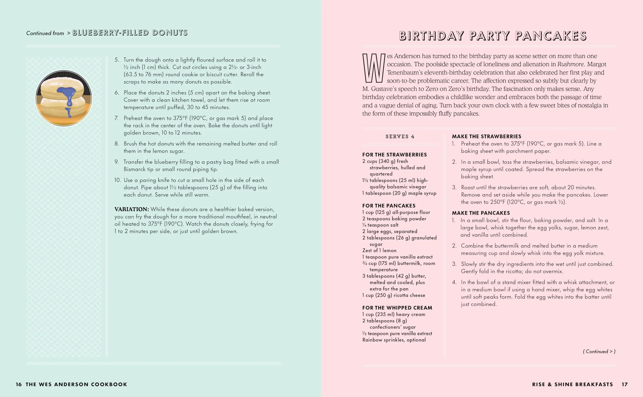 The Wes Anderson Cookbook: Whimsical Recipes Inspired by the Director and His Films