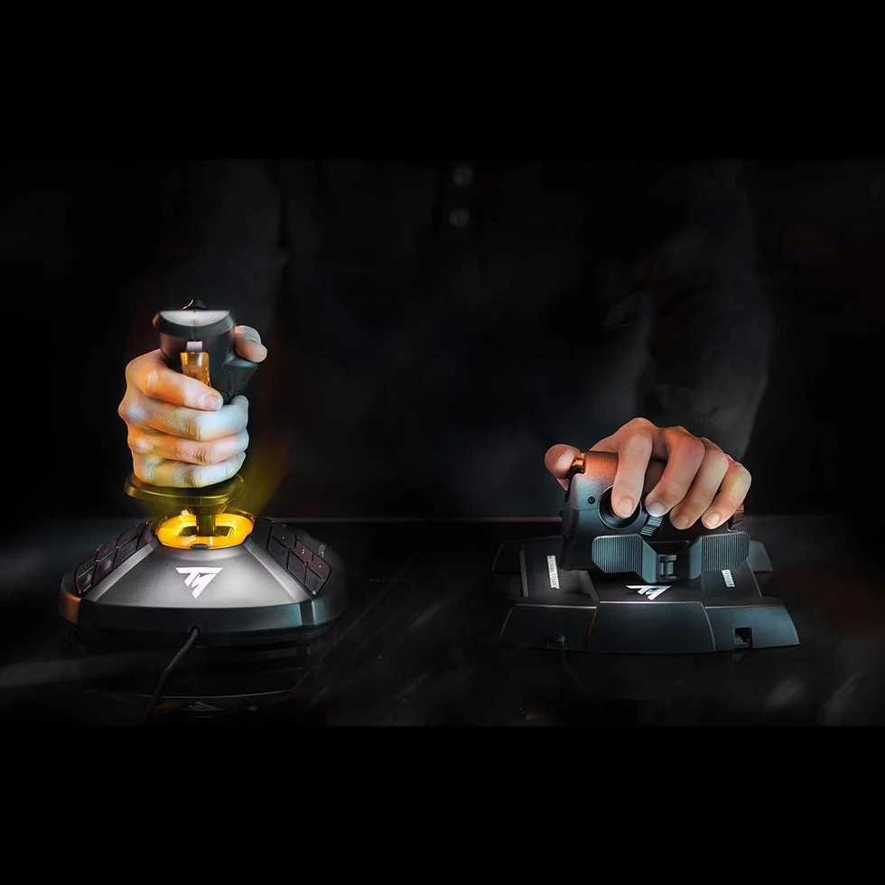 Thrustmaster T16000M FCS Hotas - System sterowania lotem z joystickiem i przepustnicą, z technologią H.E.A.R.T HallEffect AccuRate dla PC
