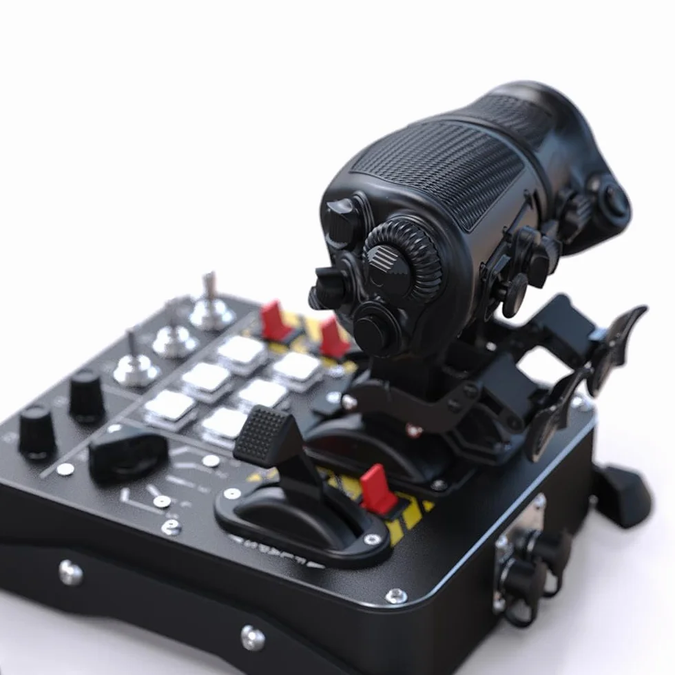 VIRPIL Controls - MongoosT-50CM3 Throttle (Dual-Engine Throttle Quadrant with Adjustable Detents, Authentic and Versatile Flight Simulator Control System, PC Gaming)