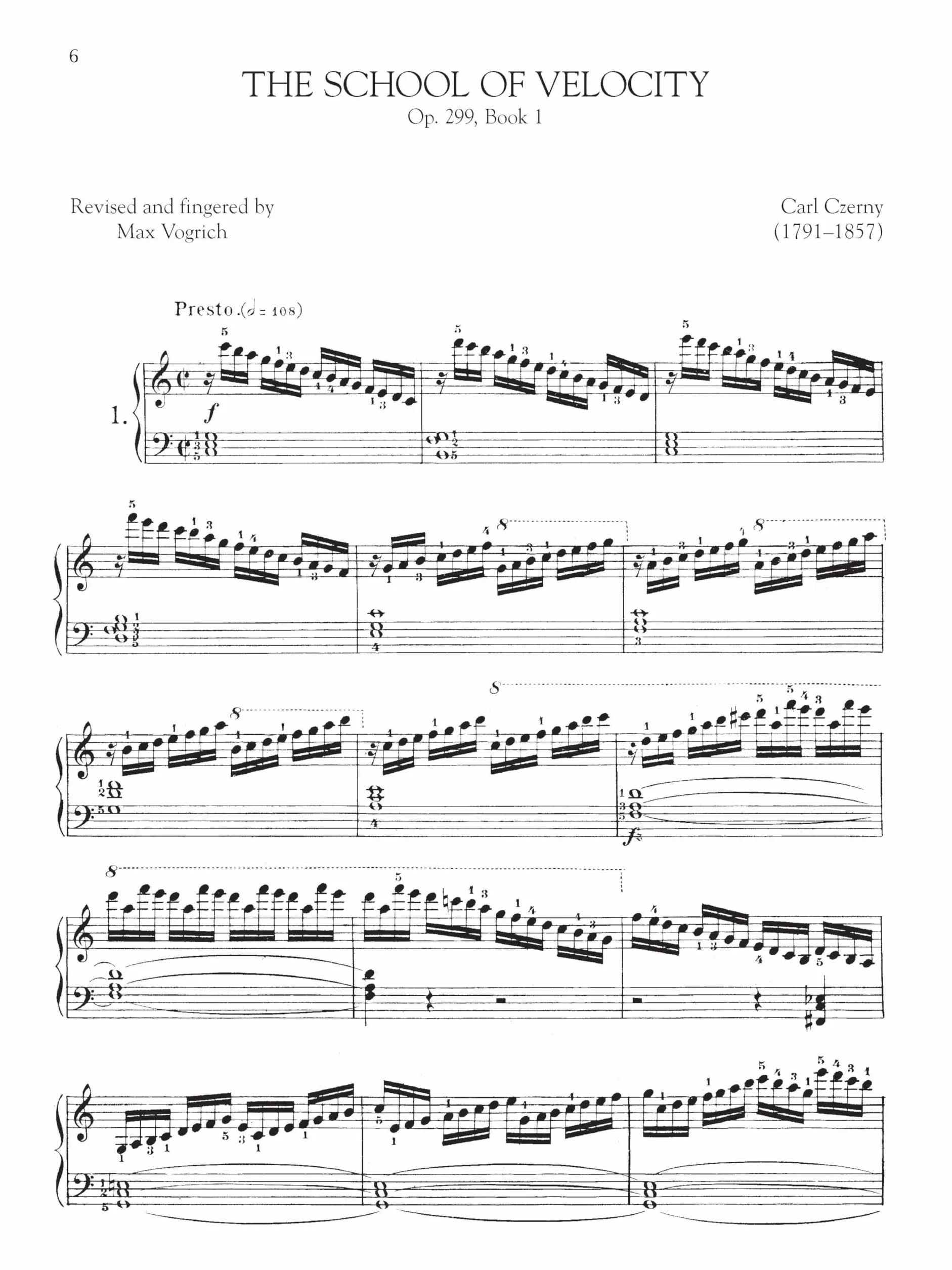 Schirmer's library of musical classics - czerny: collected studies - op. 299, op. 740, op. 849 piano: Schirmer Library of Classics Volume 2108