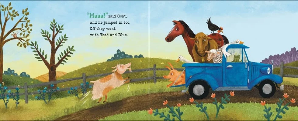 Little Blue Truck Makes a Friend: A Friendship Book for Kids: 17