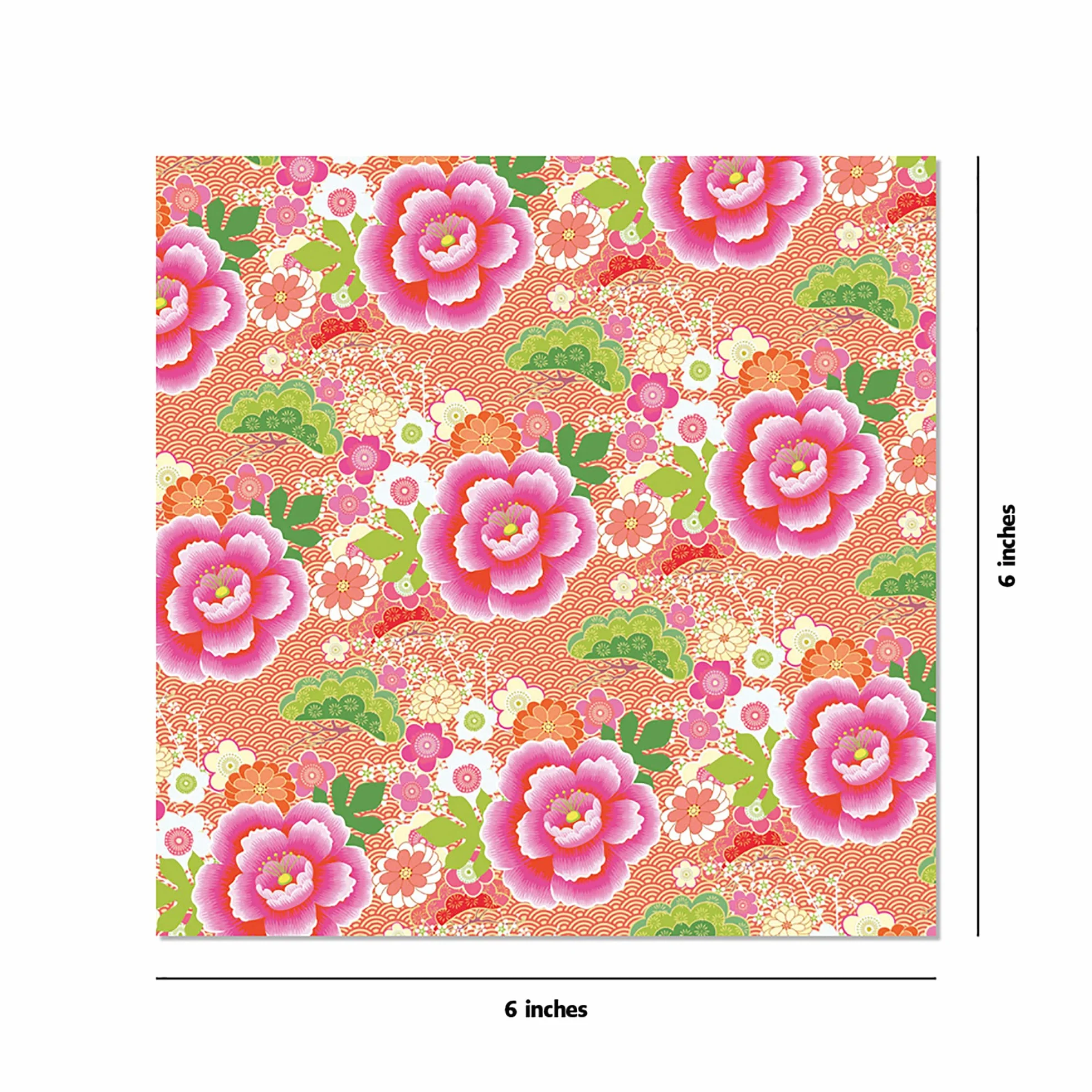 Origami Paper 500 Sheets Japanese Washi Patterns 6" (15 CM): Tuttle Origami Paper: High-Quality Double-Sided Origami Sheets Printed with 12 Different Designs (Instructions for 6 Projects Included)