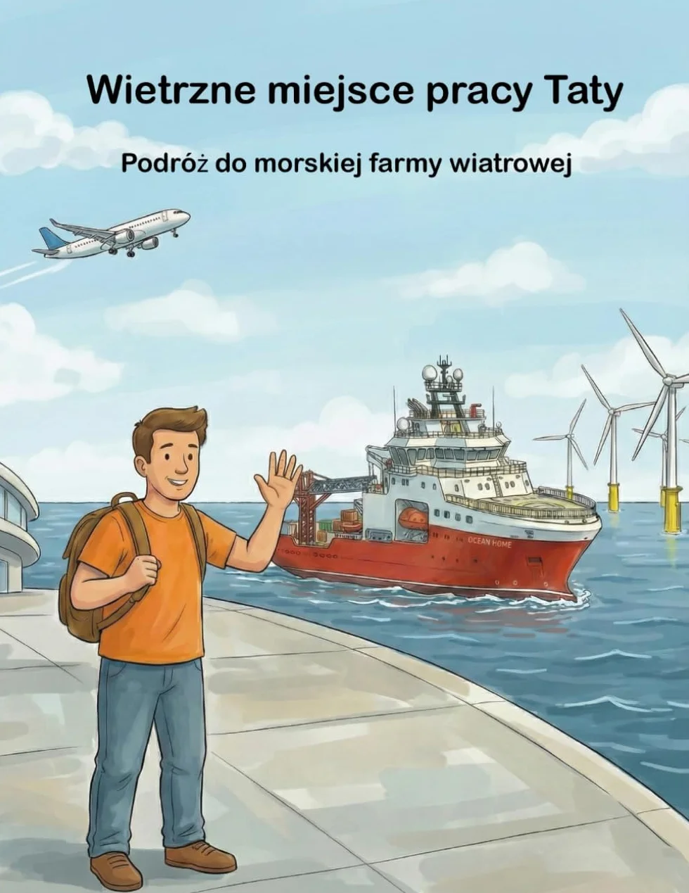 Wietrzne miejsce pracy Taty: Podróż do morskiej farmy wiatrowej
