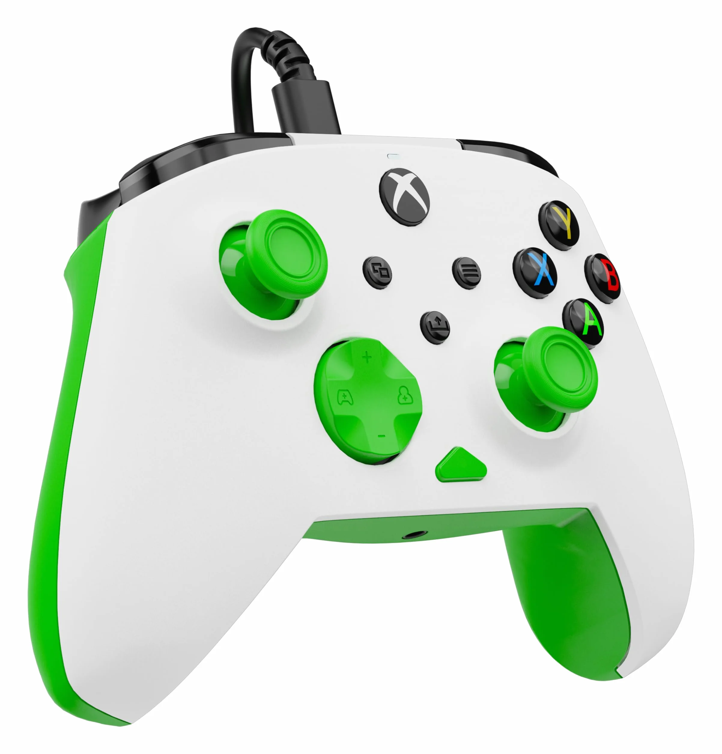 Turtle Beach Rematch Core White/Green Wired – licencjonowany dla Xbox Series X i S, Xbox One i komputerów z systemem Windows