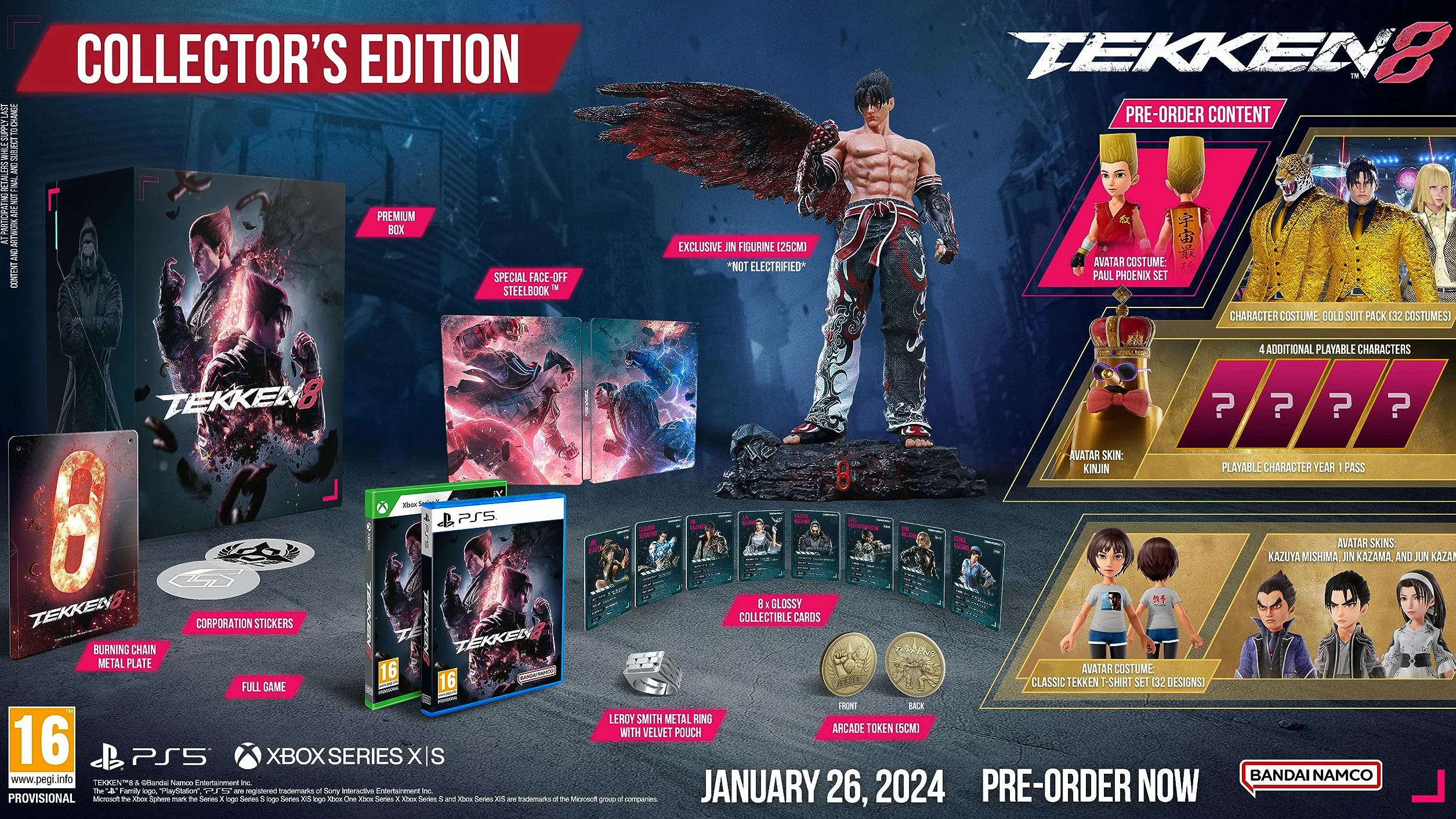 Tekken 8 Edycja kolekcjonerska (Ps5)