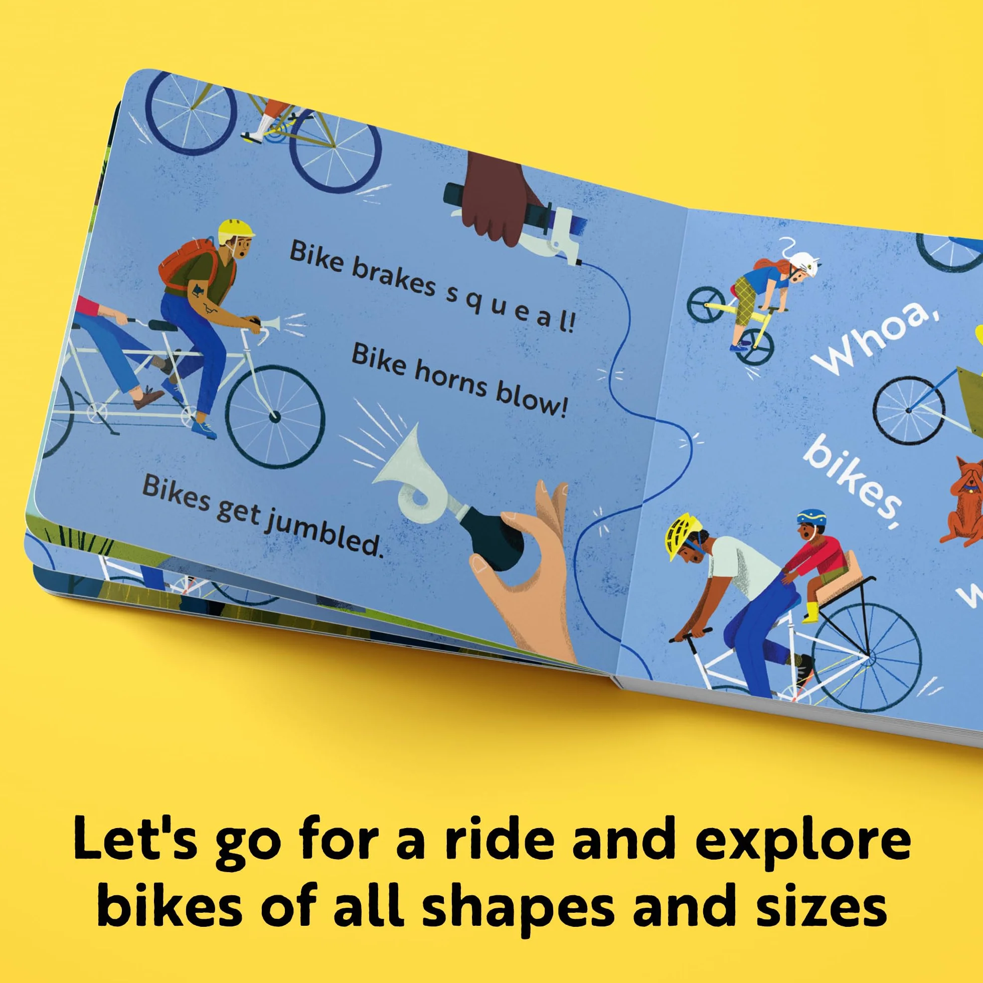 Go, Bikes, Go!: (Stocking Stuffer for Babies and Toddlers): 1