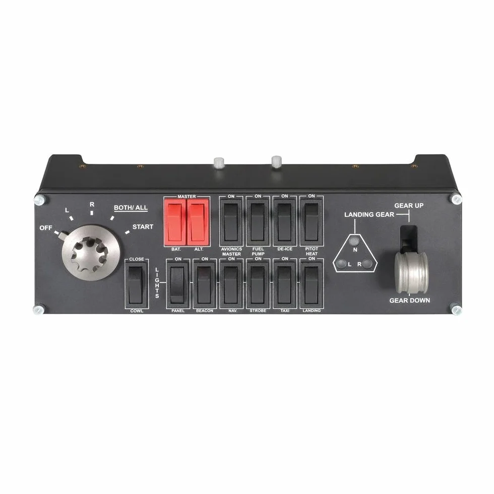 Logitech G Saitek Pro 945-000012 Kontroler Lotu, Czarny, 28.2 x 8 x 8 cm
