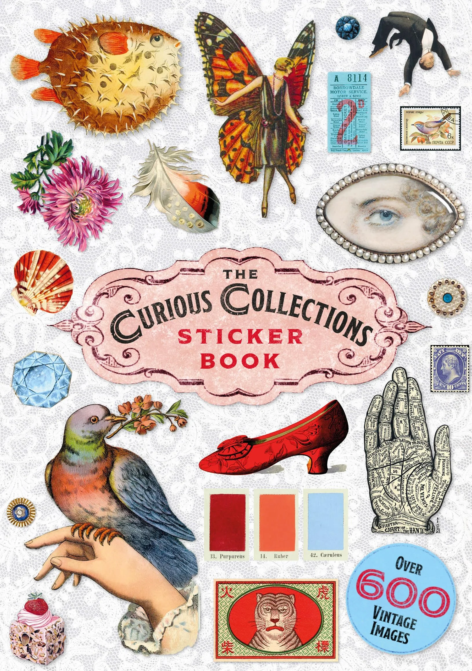 The Curious Collectibles Sticker Book /anglais