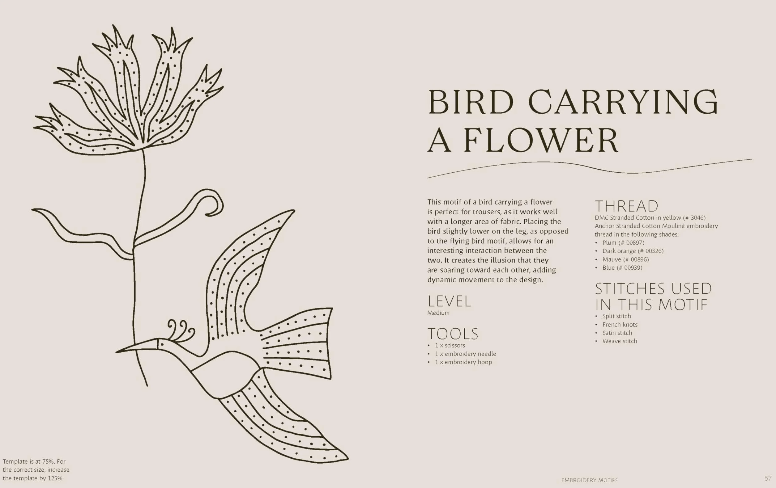 Threads: 20 Hand Embroidery Designs to Enhance Your Clothes