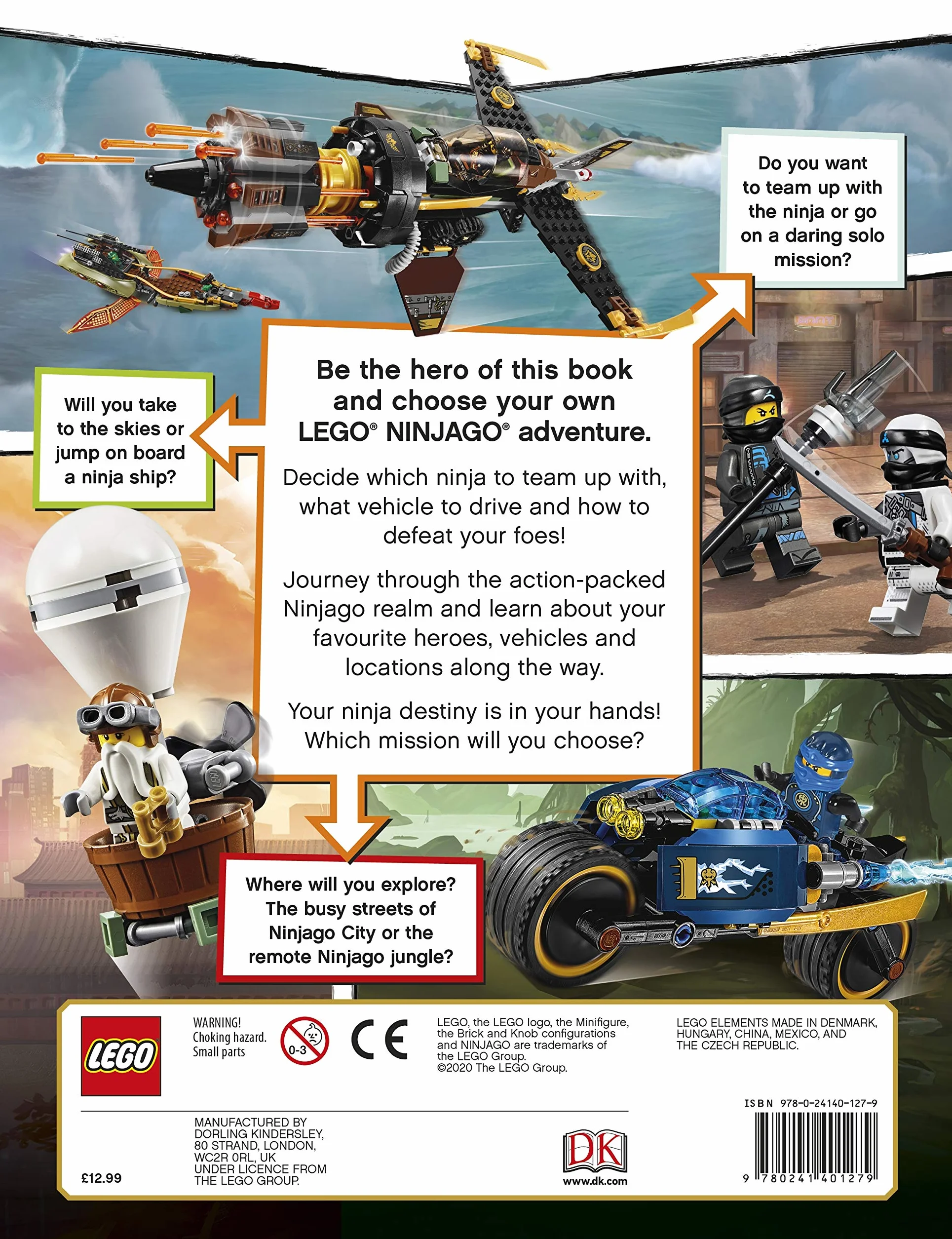 LEGO NINJAGO Choose Your Ninja Mission: With NINJAGO Jay minifigure