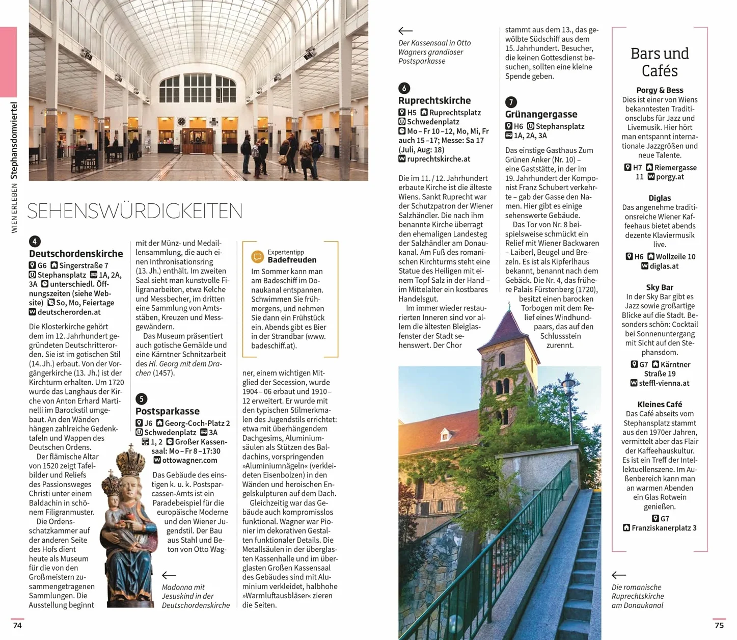 Vis-à-Vis Reiseführer Wien: Mit wetterfester Extra-Karte und detailreichen 3-D-Illustrationen. Von Reisenden. Für Reisende.