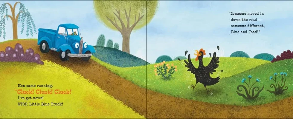Little Blue Truck Makes a Friend: A Friendship Book for Kids: 17