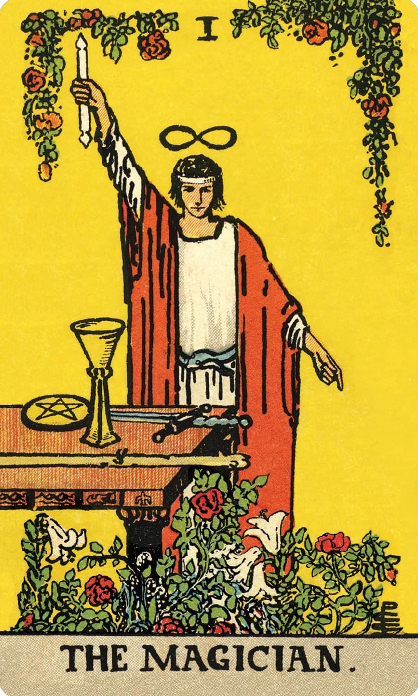 Smith-Waite Tarot Deck Borderless