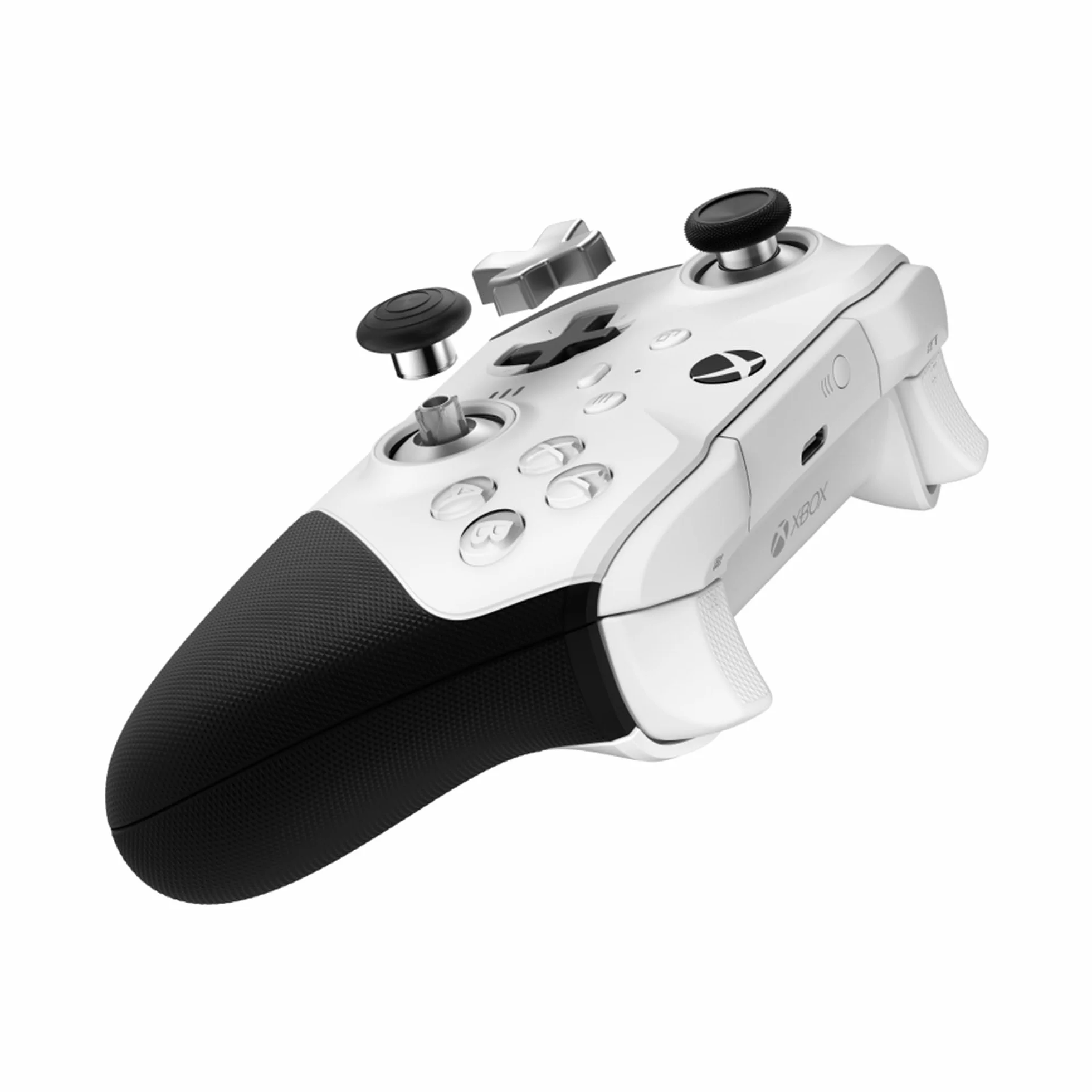 Xbox Kontroler, Biały/Czarny, M