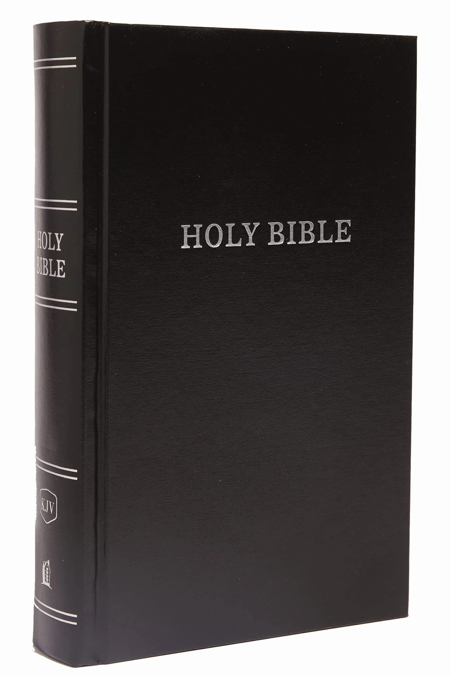 KJV, Pew Bible, Large Print, Hardcover, Black, Red Letter Edition: Holy Bible, King James Version
