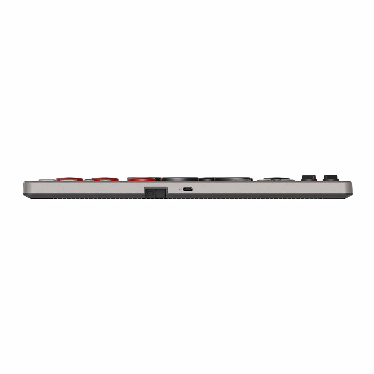 8BitDo All-Button Arcade Controller do Switch/Switch 2 i Windows - Bluetooth, 2,4 G, łączność przewodowa, niskoprofilowe przełączniki mechaniczne, 4 programowalne przyciski, płytka drukowana z