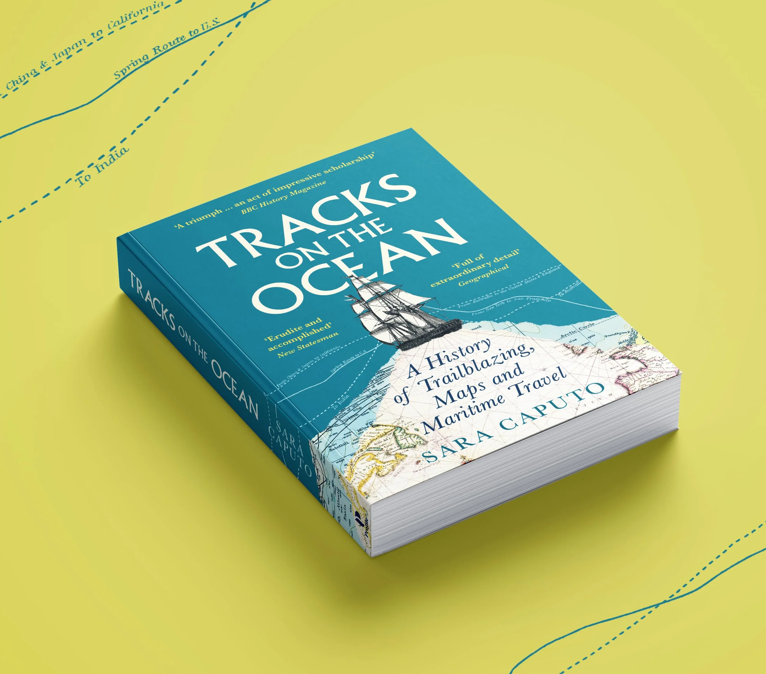 Tracks on the Ocean: A History of Trailblazing, Maps and Maritime Travel