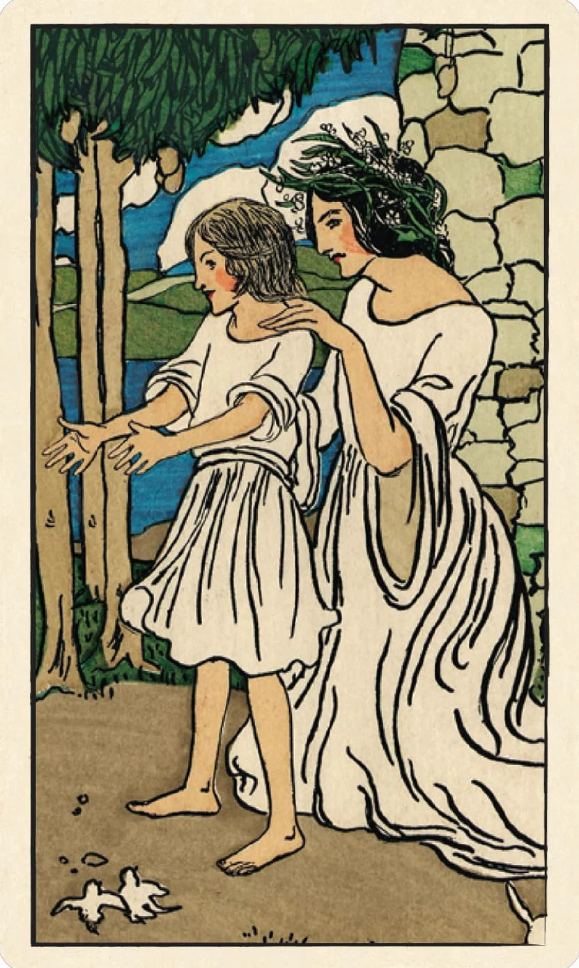 Smith-Waite Tarot Deck Borderless
