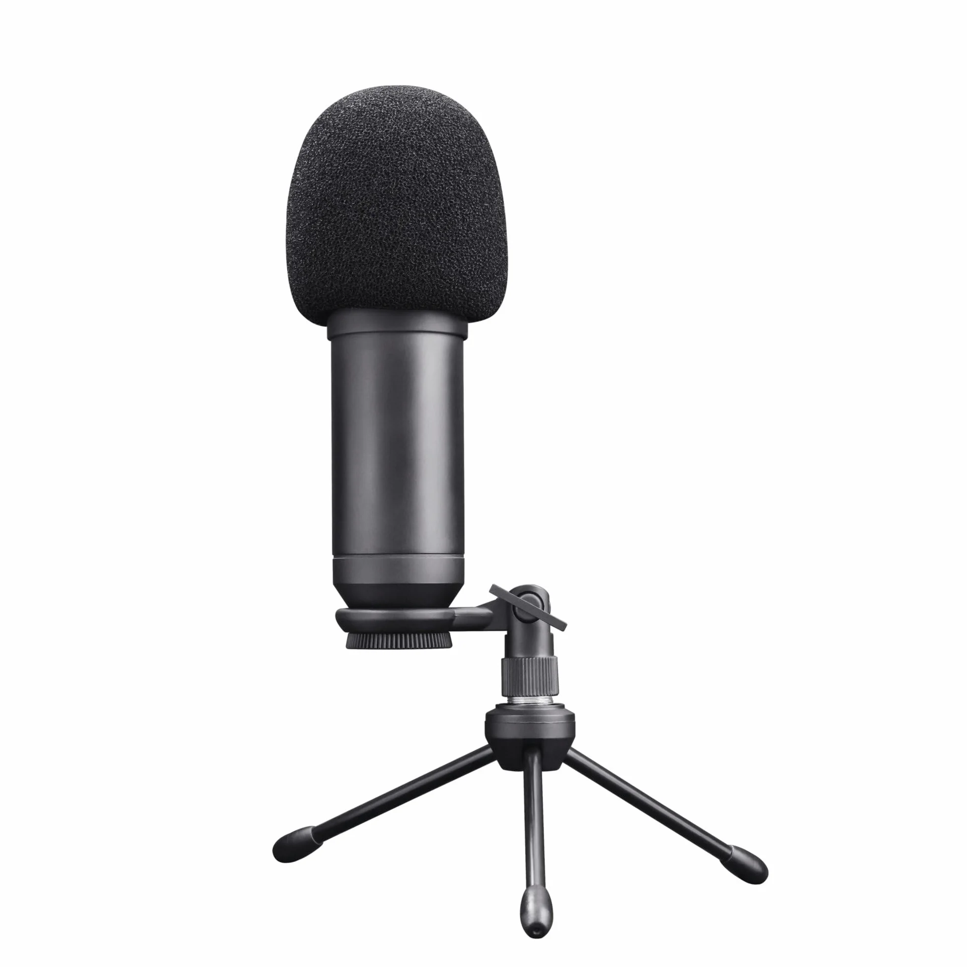 Trust Gaming GXT 252+ Emita Profesjonalny Mikrofon Studyjny z Ramieniem, Pop Filter i Kosz Antywibracyjny, Mikrofon Komputerowy USB z Wysięgnikiem, Podcast, ASMR, Nagrywanie Muzyki, Streaming, Gry
