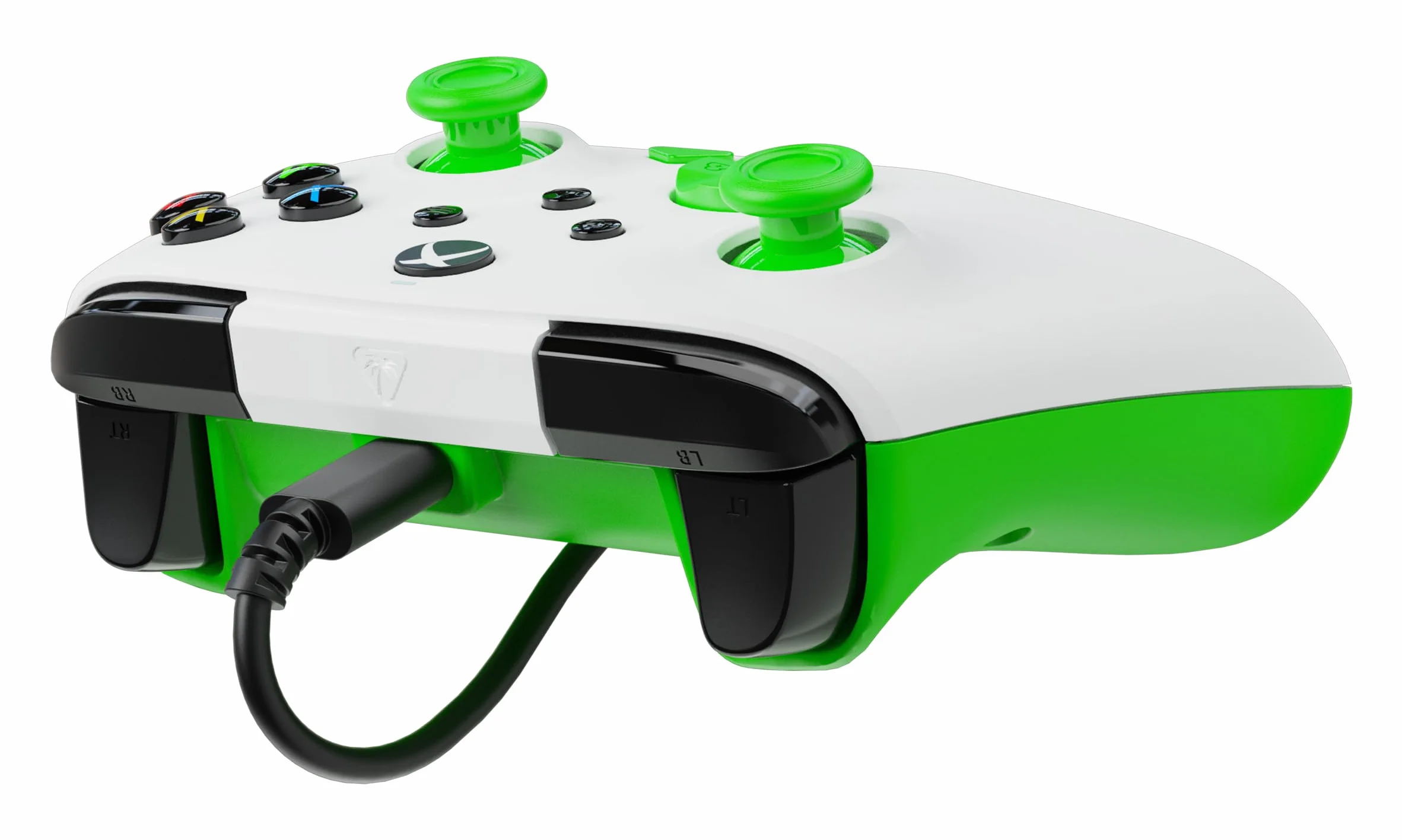 Turtle Beach Rematch Core White/Green Wired – licencjonowany dla Xbox Series X i S, Xbox One i komputerów z systemem Windows