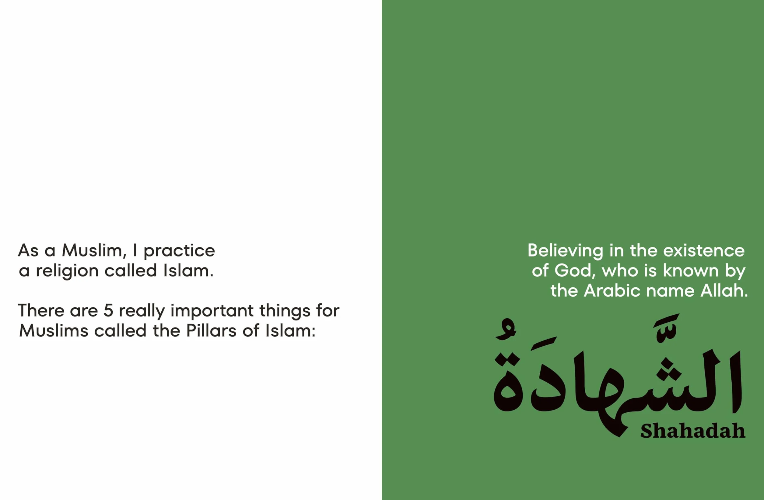 A Kids Book about Being Muslim