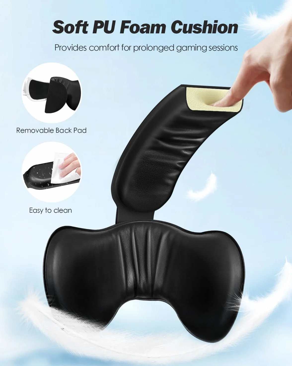 SUPERUS Pasek na głowę baterii dla Quest 2 ze słuchawkami, regulowany pasek elitarny, akcesoria zastępcze dla Meta/Oculus Quest 2, wydłuża czas odtwarzania i zmniejsz nacisk na głowę
