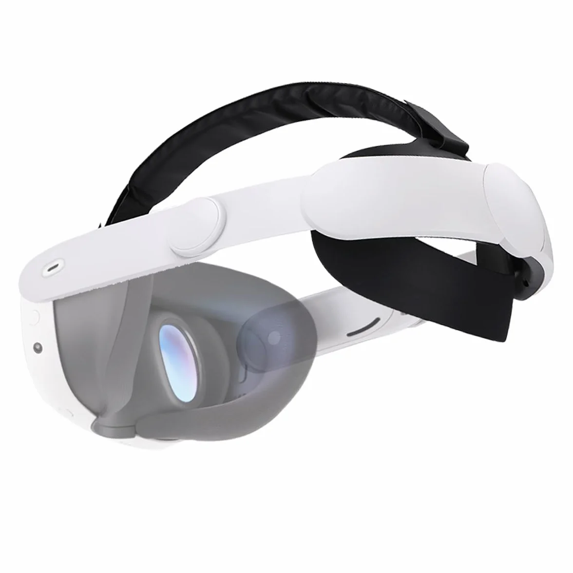 NK Pasek kompatybilny z Meta Quest 3S i Quest 3 Okulary VR Virtual Reality - Regulowana długość, Wygodna, szybka i łatwa instalacja, wyściełana, Comfort, Biały