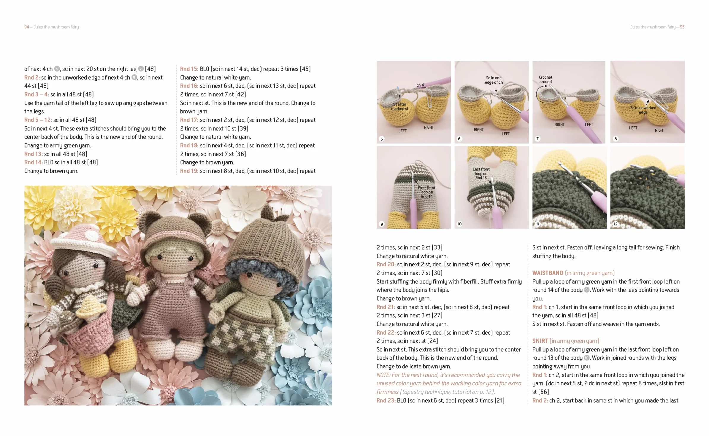 Enchanted Woodland Amigurumi: Crochet 15 Forest Fairies & Friends