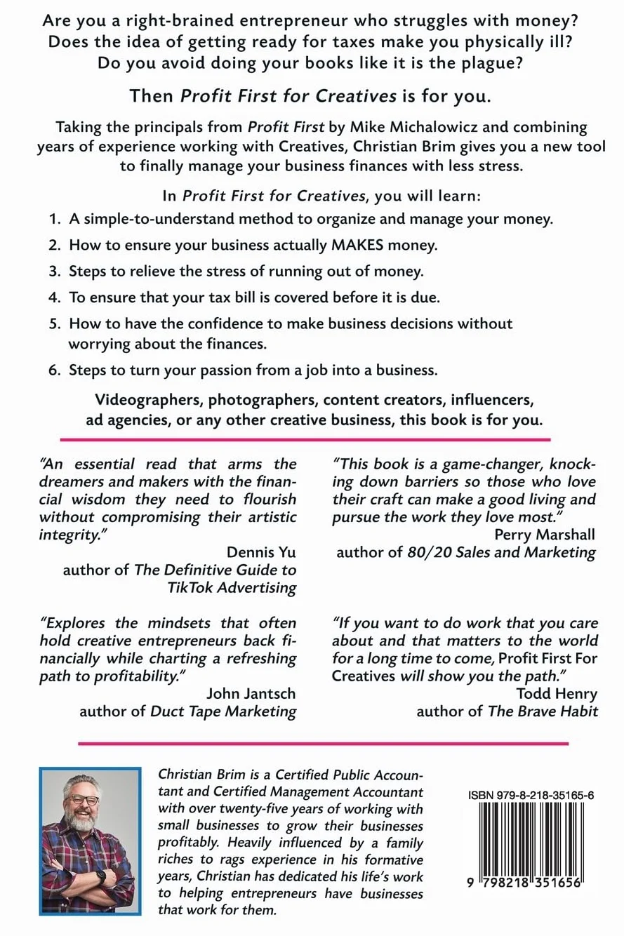 Profit First for Creatives: Redefining the Creativity/Money Paradigm