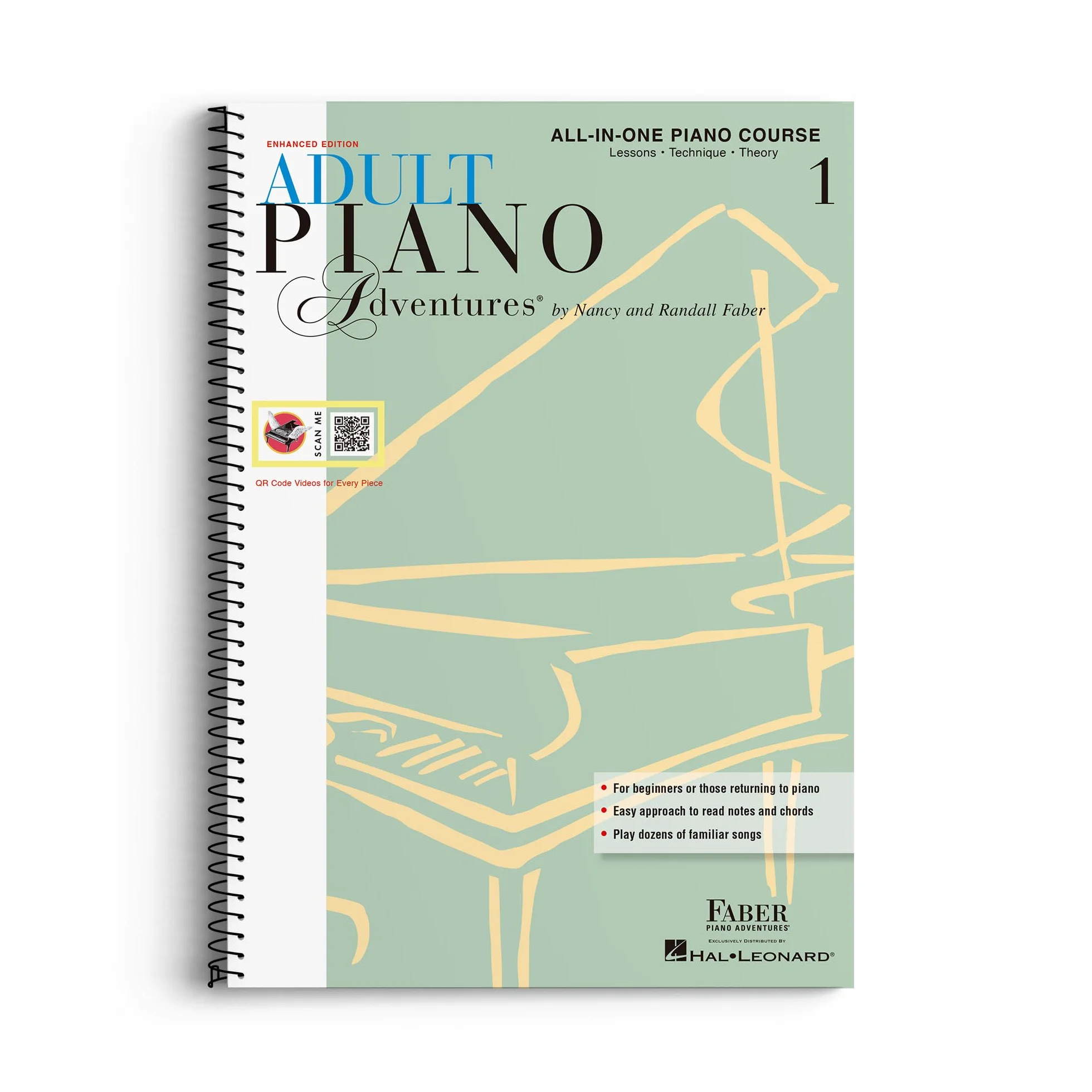 Adult piano adventures all-in-one lesson book 1 piano +enregistrements online: Book with Media Online