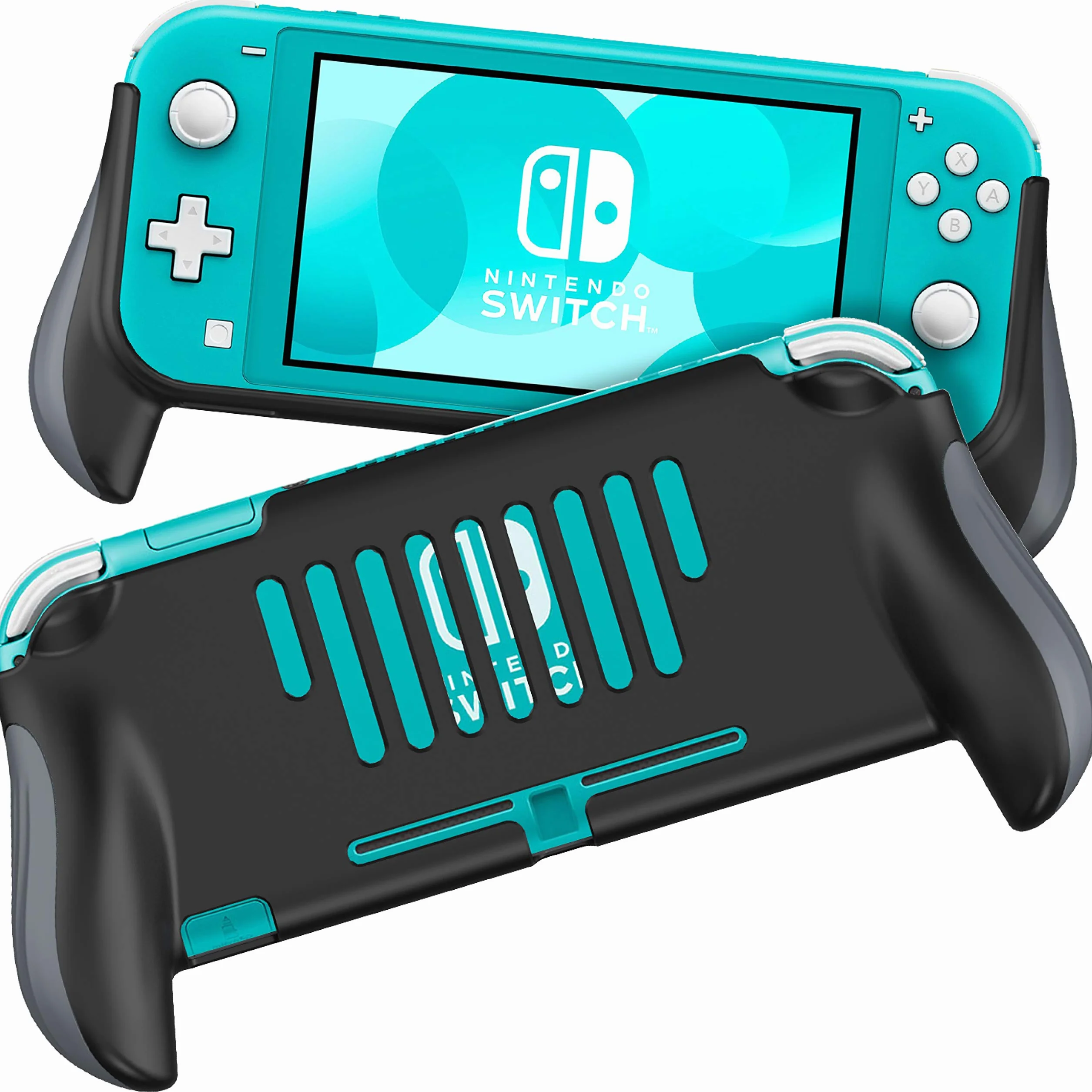 Etui z uchwytem kompatybilne z Nintendo Switch Lite, wygodne i ergonomiczne przenośne etui ochronne do gier – akcesoria do konsoli Switch Lite 2019